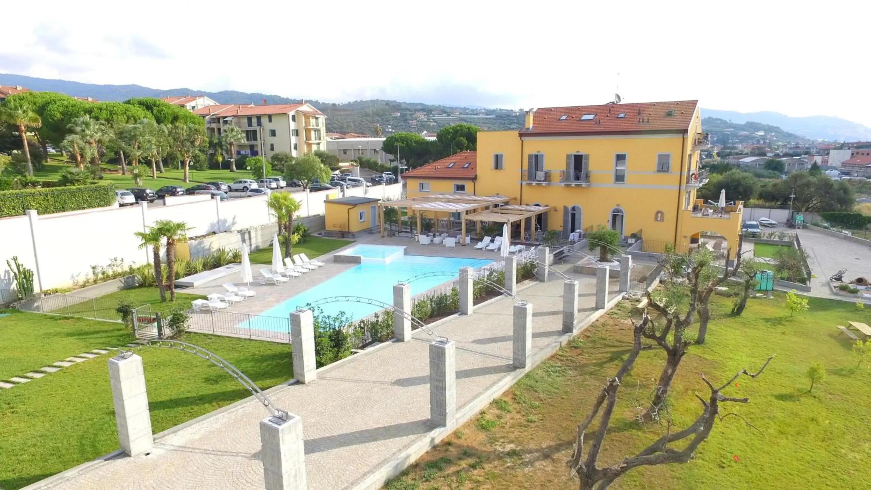 Pool View in Villa Canepa