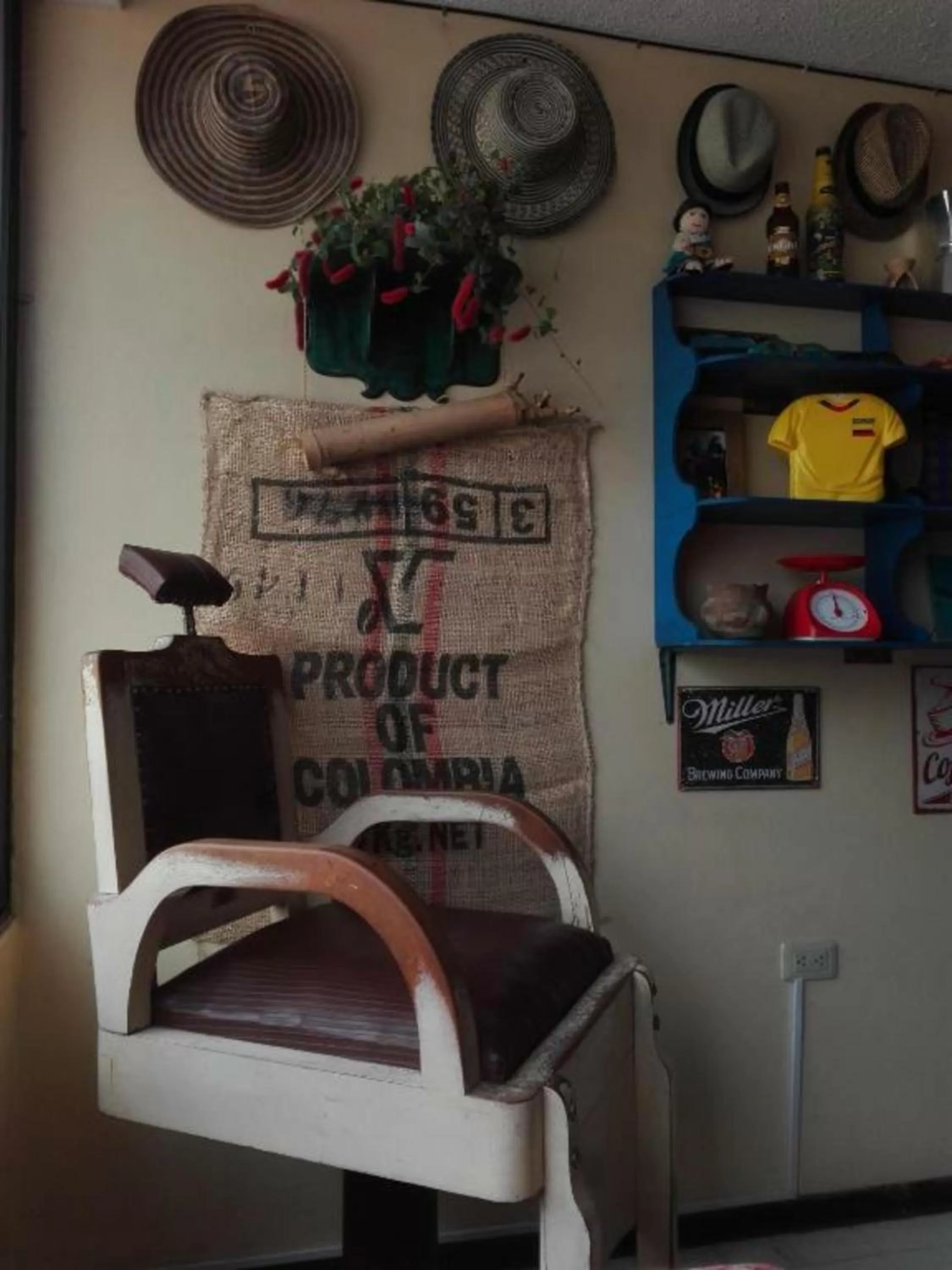 Decorative detail in Flying Donkey