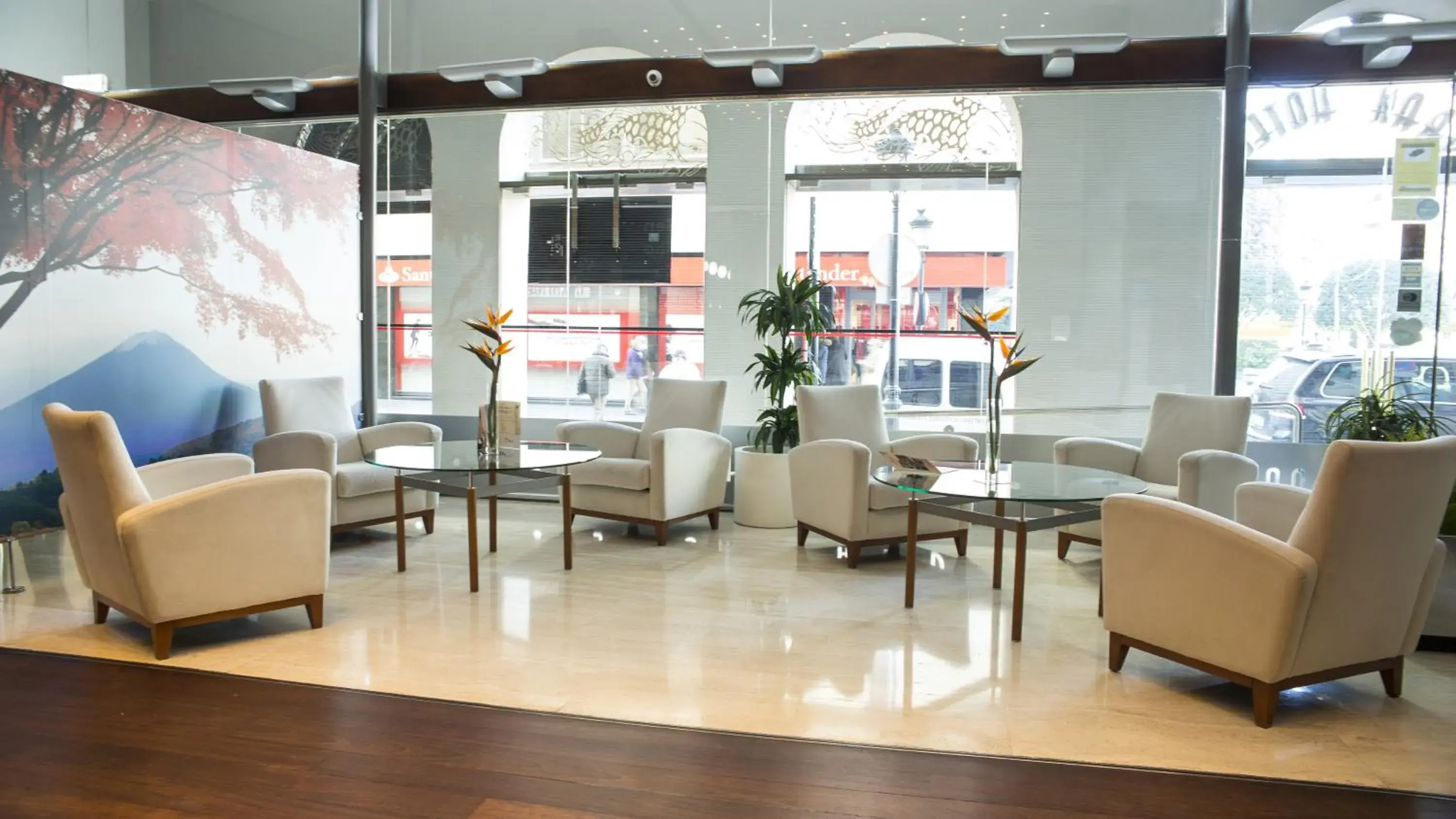 Lobby or reception in Gran Hotel Albacete