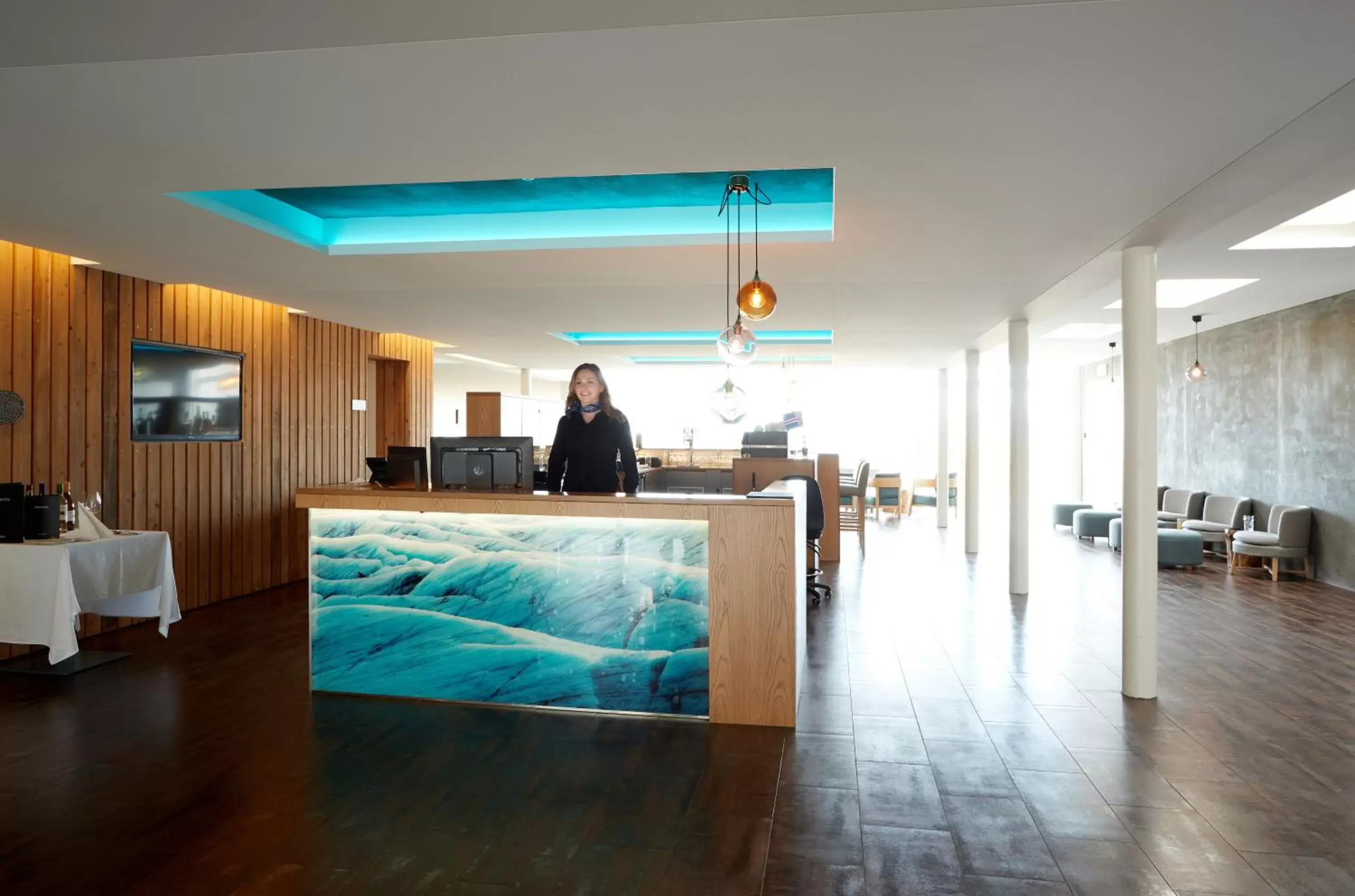 Lobby or reception in Fosshótel Vatnajökull