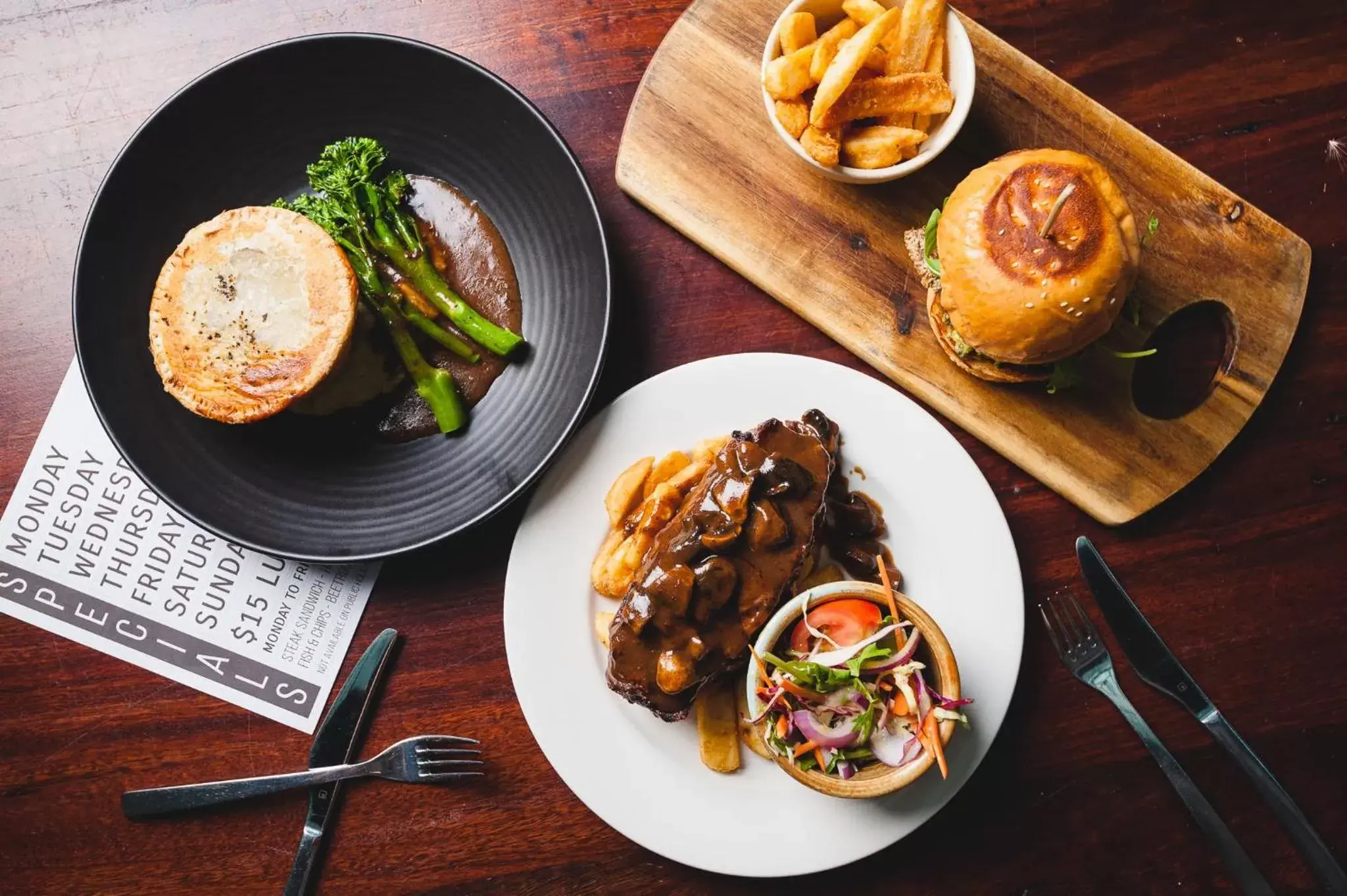 Food close-up in The Federal Boutique Hotel