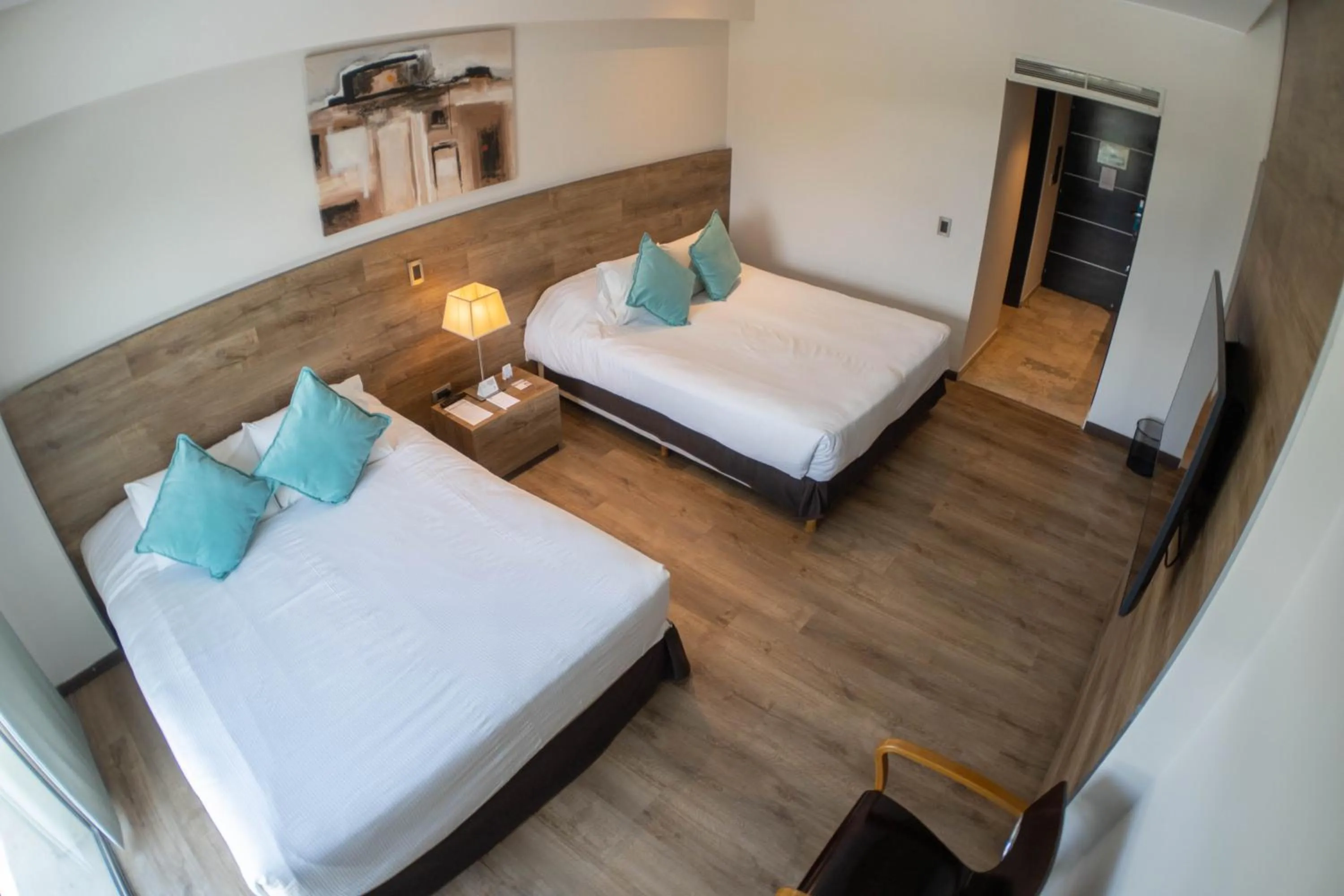 Bird's eye view, Bed in Mod Hotels Mendoza