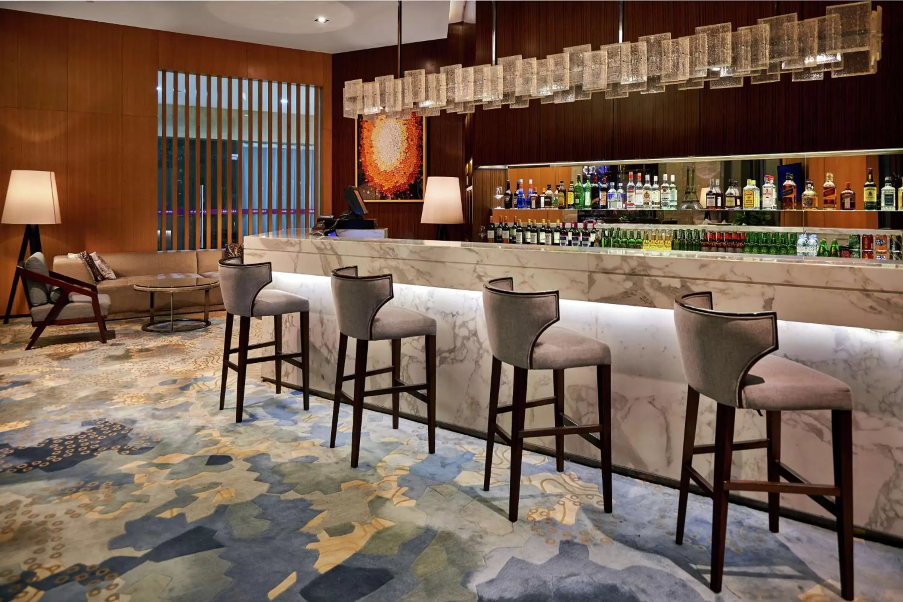 Lounge or bar, Lounge/Bar in Hilton Garden Inn Shenzhen Bao'an