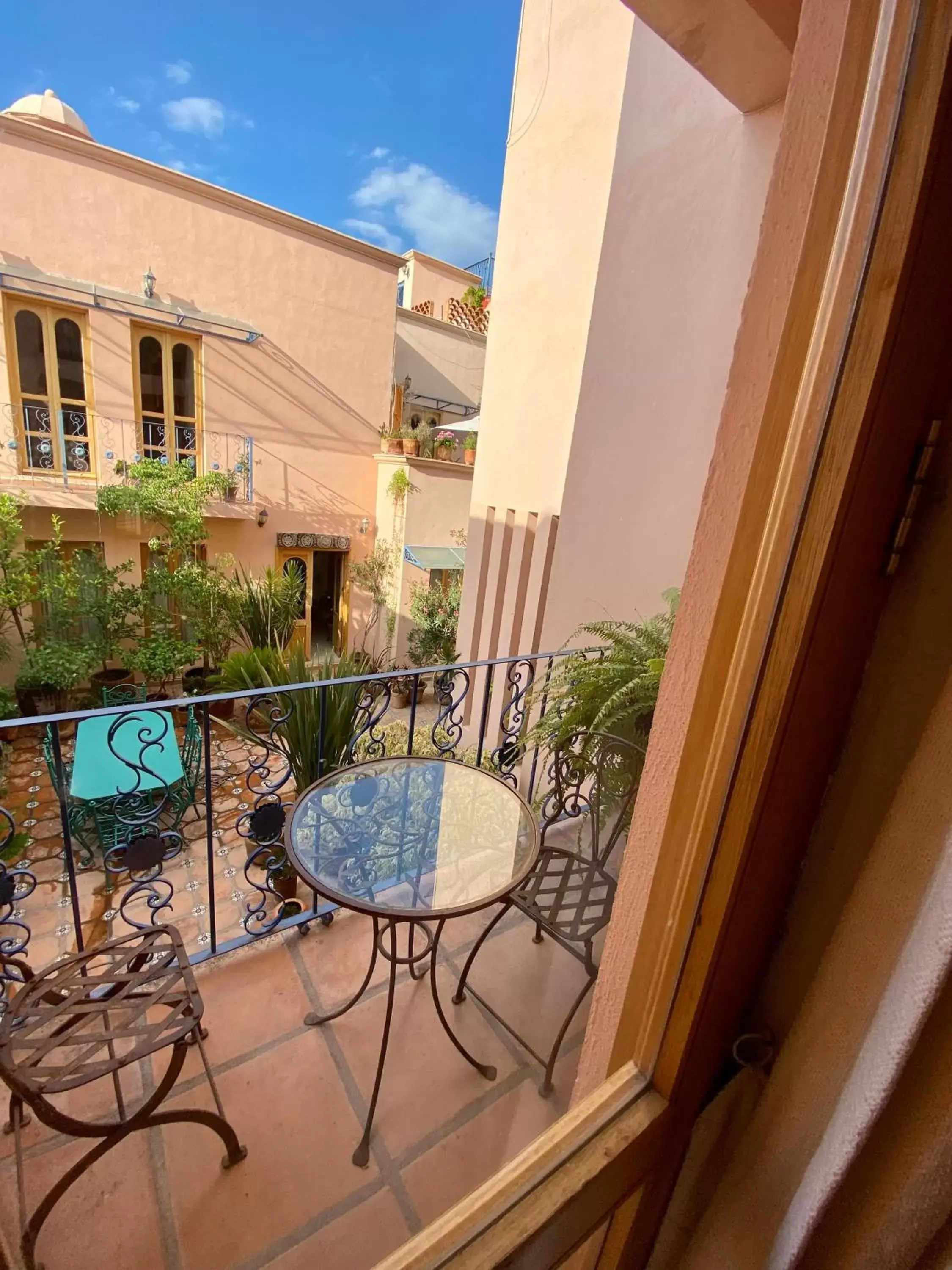 Patio, Balcony/Terrace in Hotel Tierra de Sol y Luna