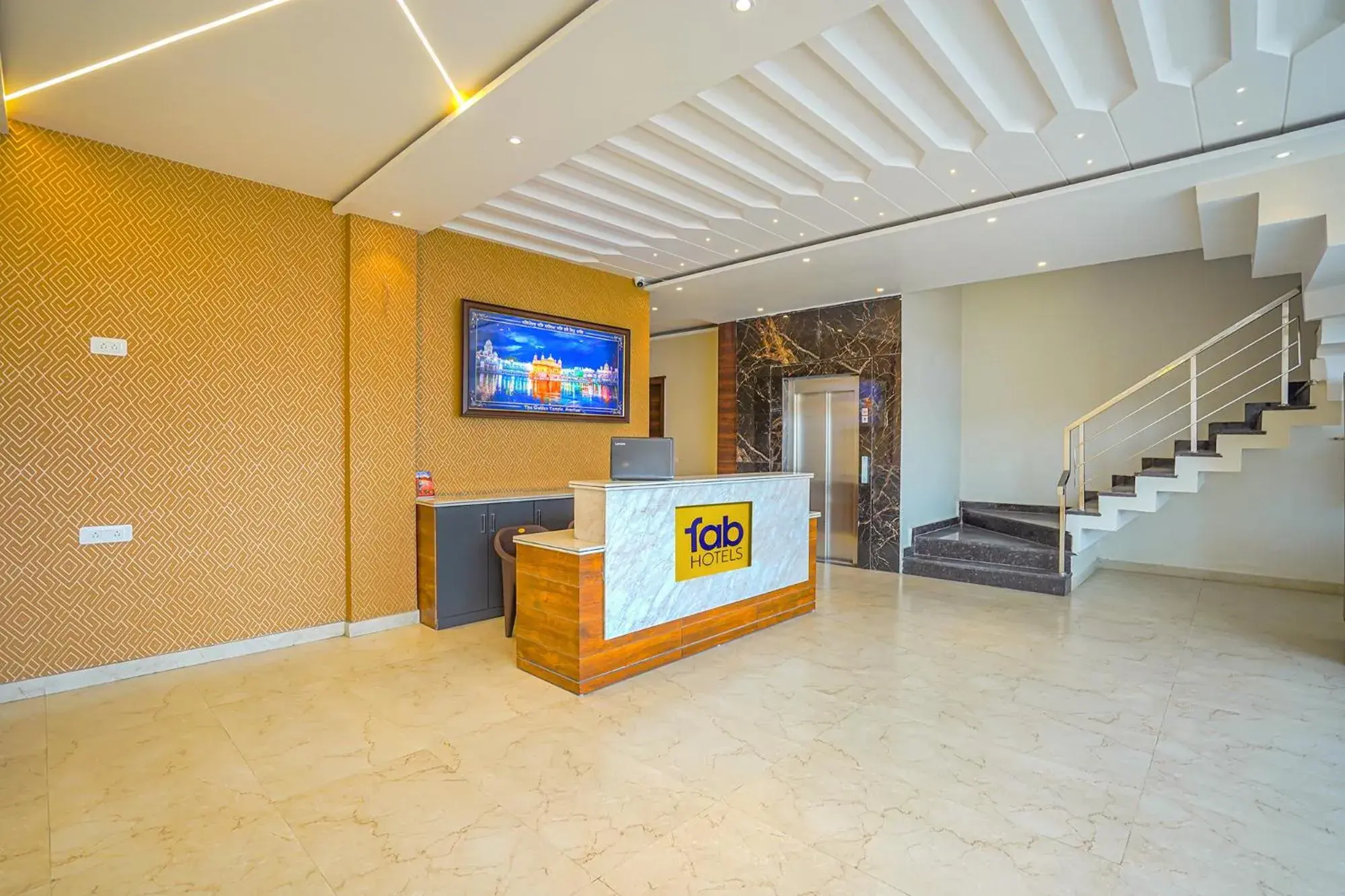 TV and multimedia, Lobby/Reception in FabHotel Prime Empire