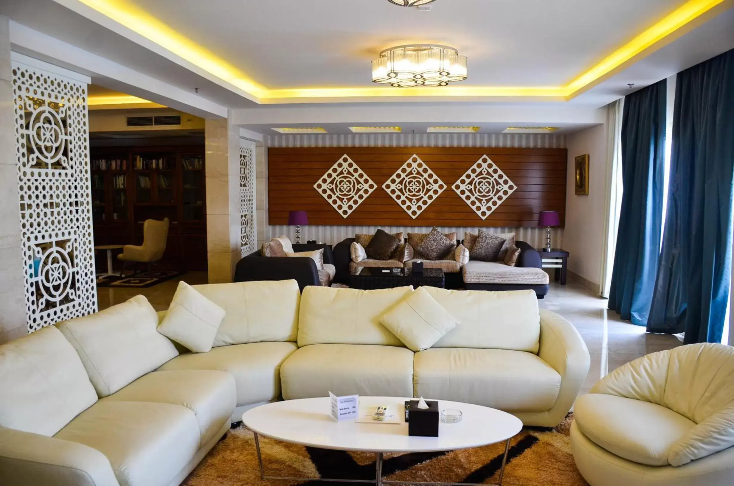 Living room, Seating Area in Pickalbatros Aqua Park Sharm El Sheikh