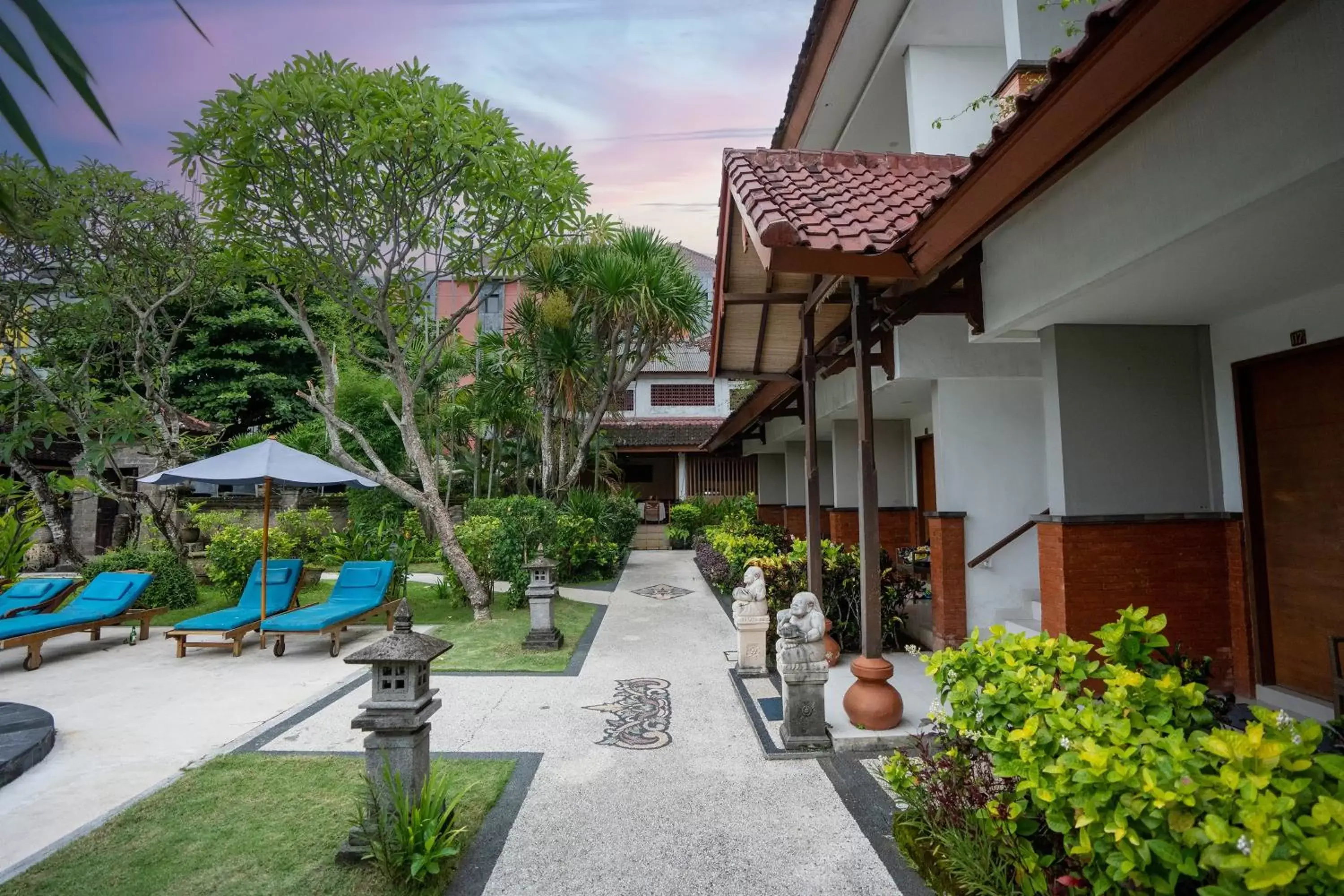 Property building in Sinar Bali Hotel