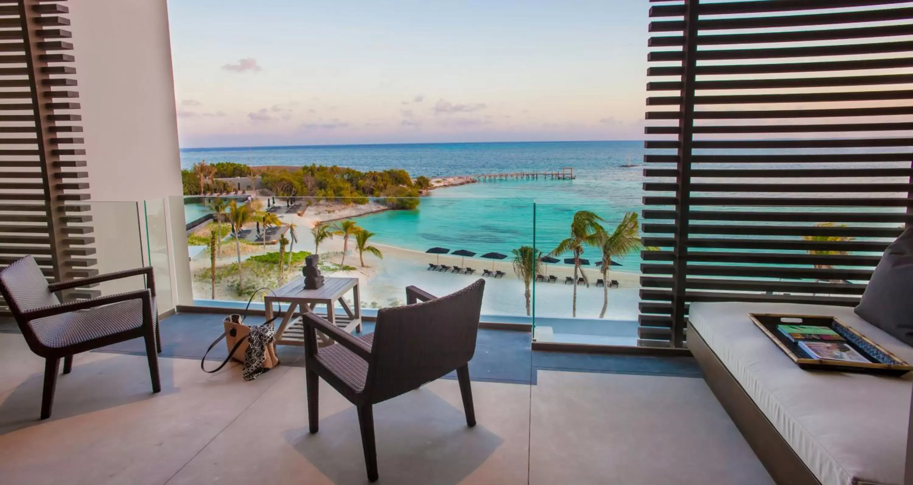 Sea view, Balcony/Terrace in Nizuc Resort & Spa