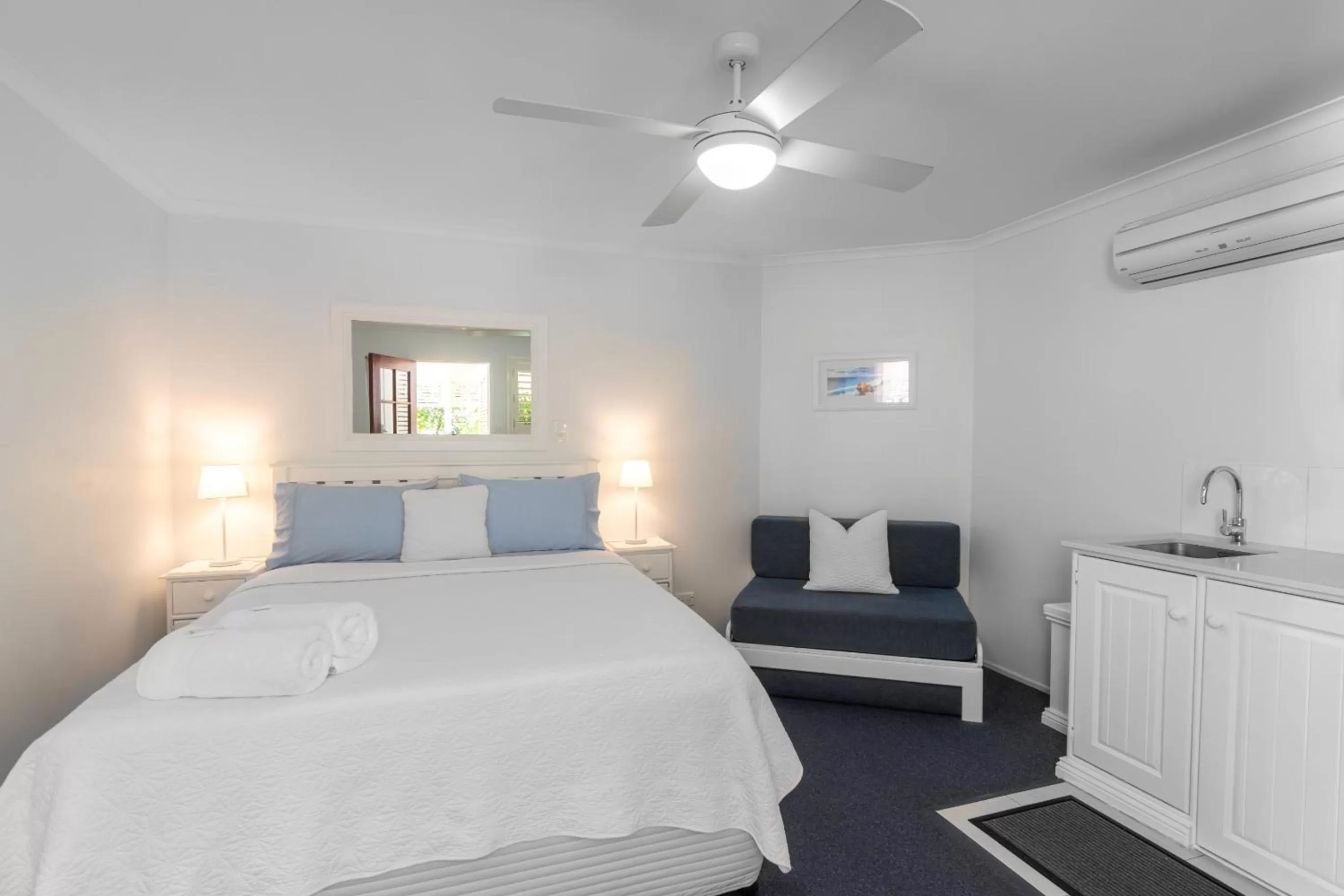 Bed in Debbie's Place