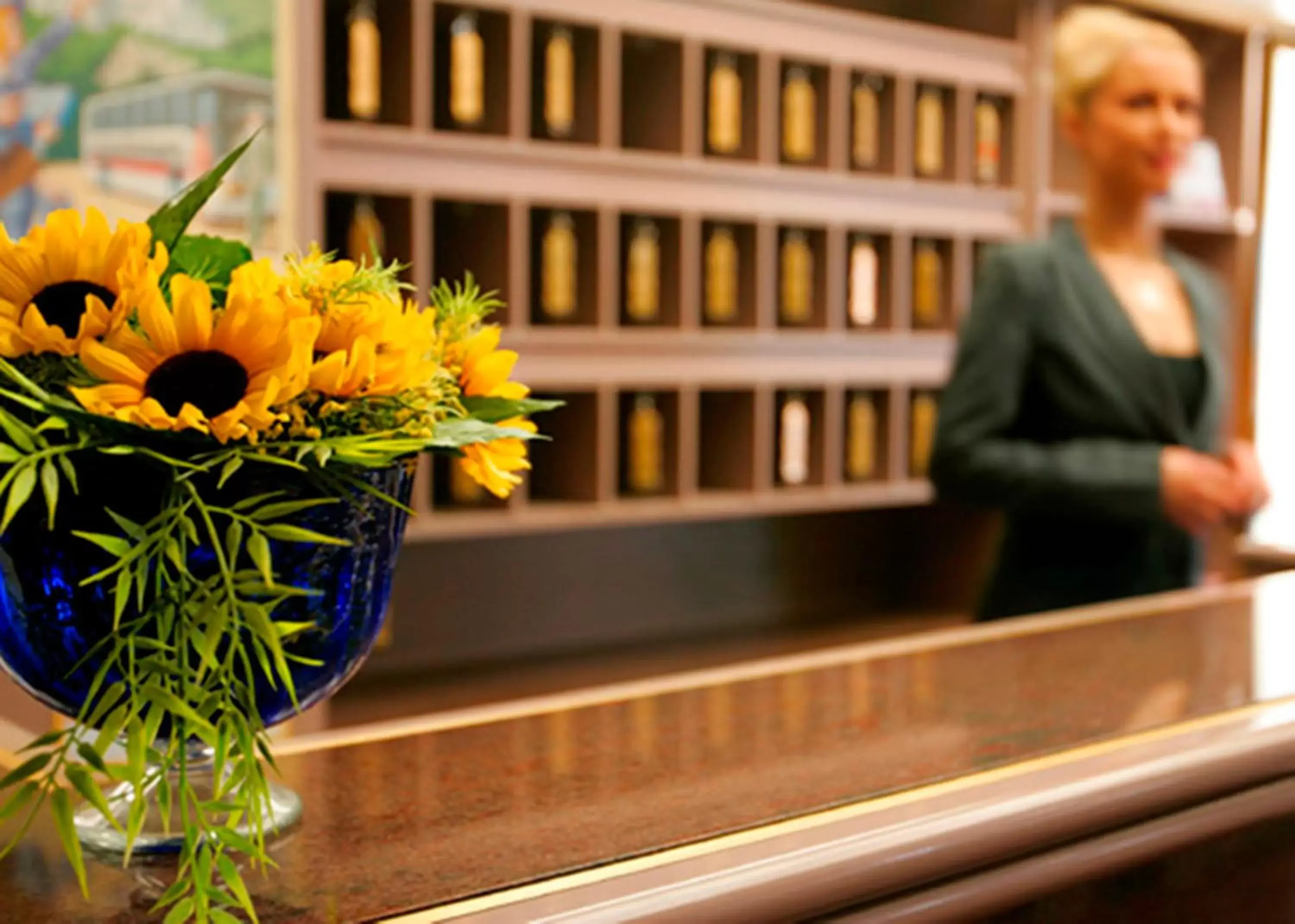 Lobby or reception in Hotel Deutsches Theater