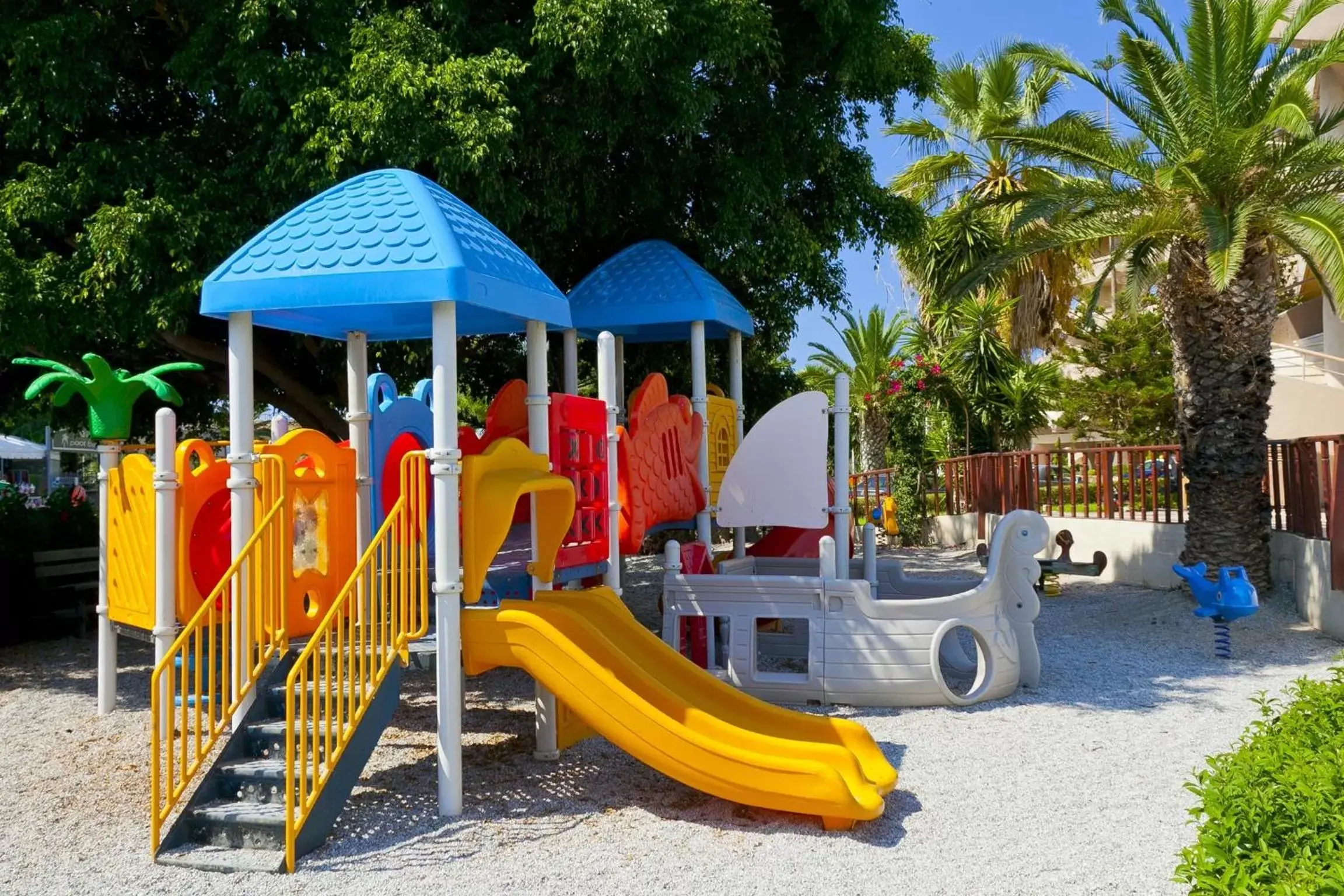 Children play ground in Sun Beach Resort