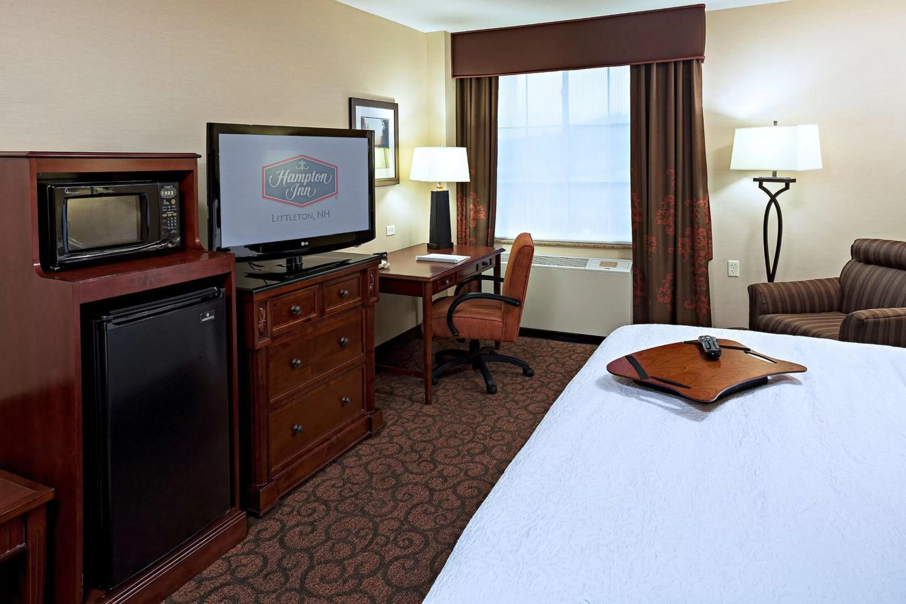 Bed in Hampton Inn Littleton