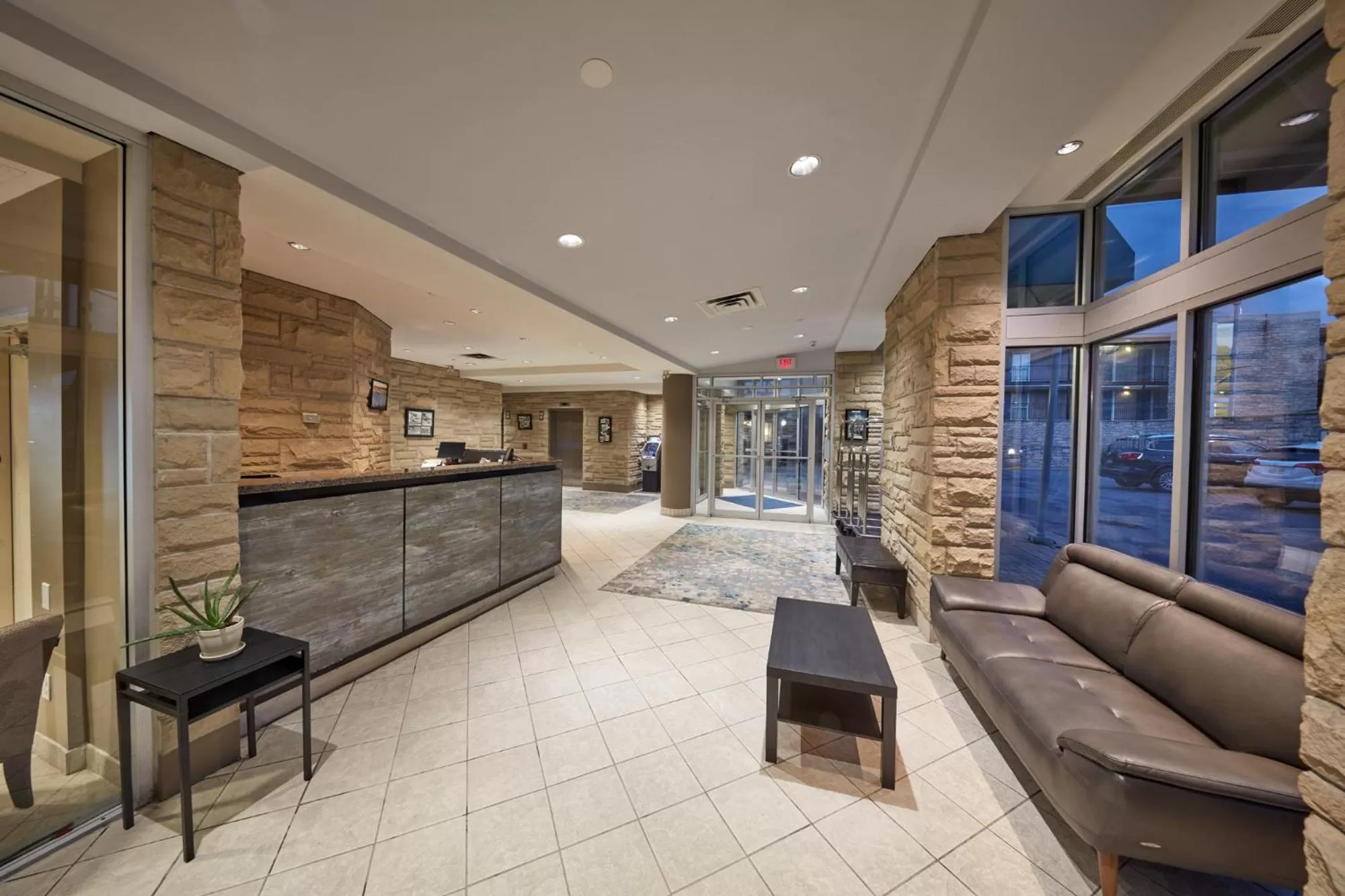 Lobby or reception in The Falls Hotel & Inn