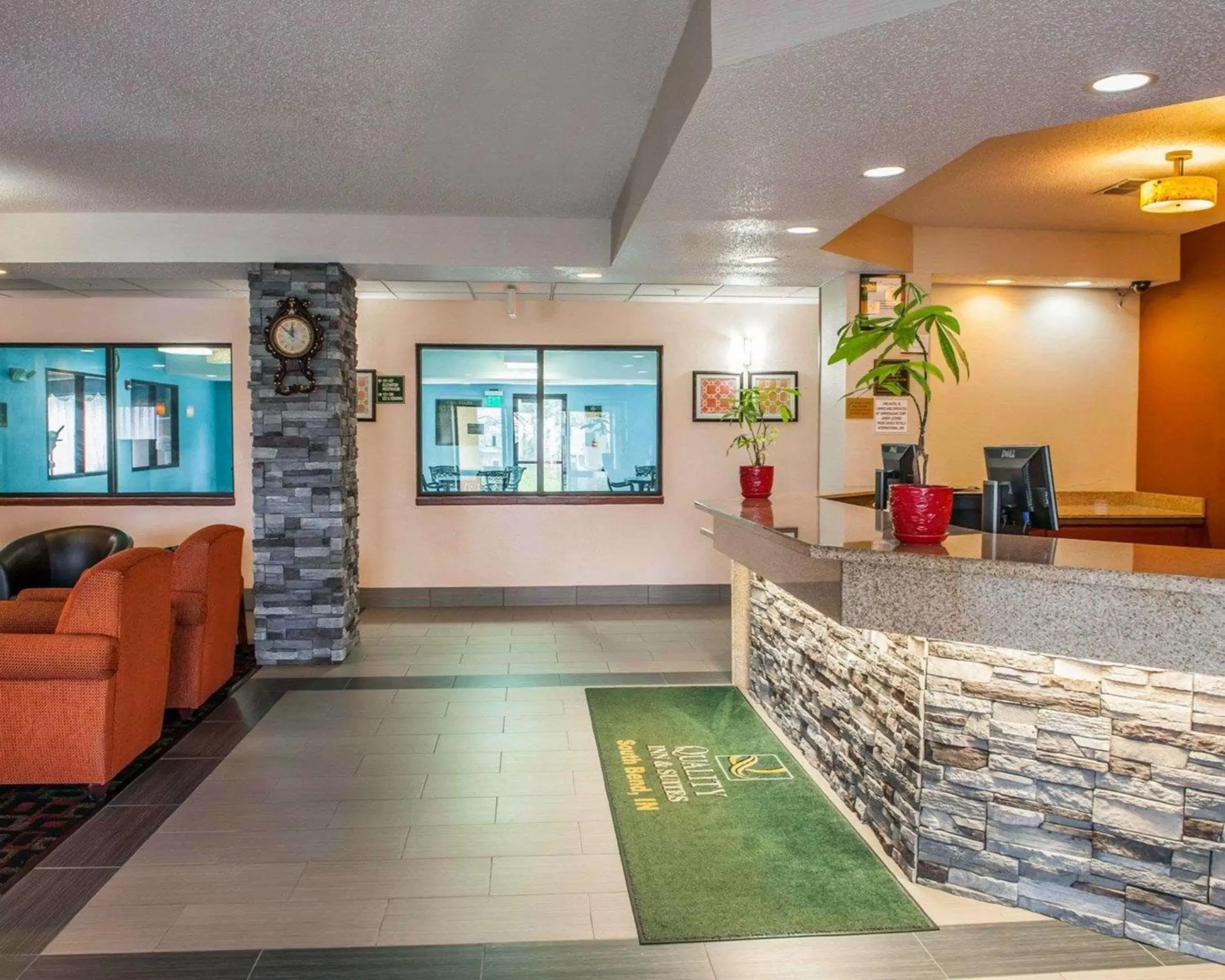 Lobby or reception, Lobby/Reception in Quality Inn & Suites South Bend Airport