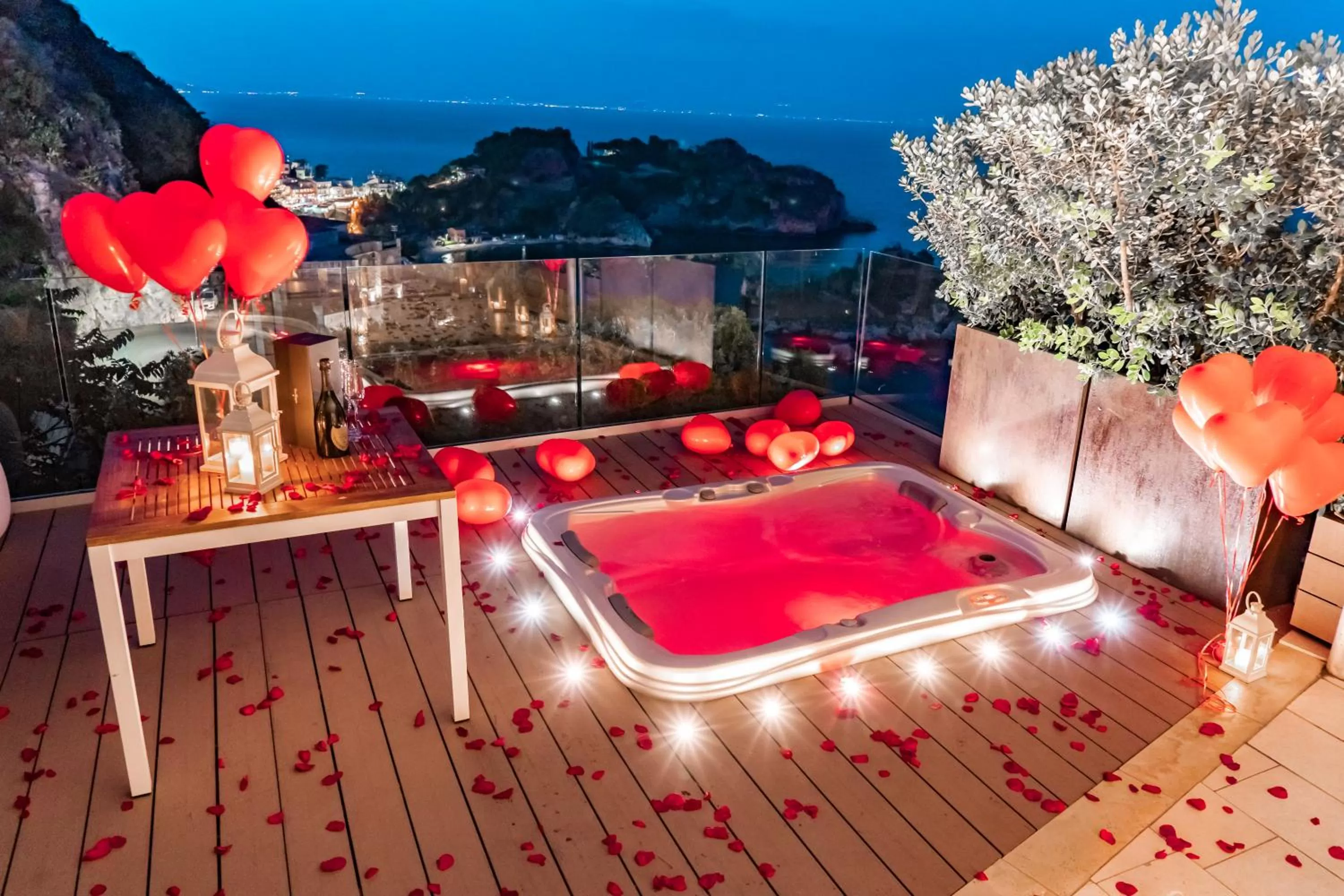 Night in Isola Bella Infinity Suites