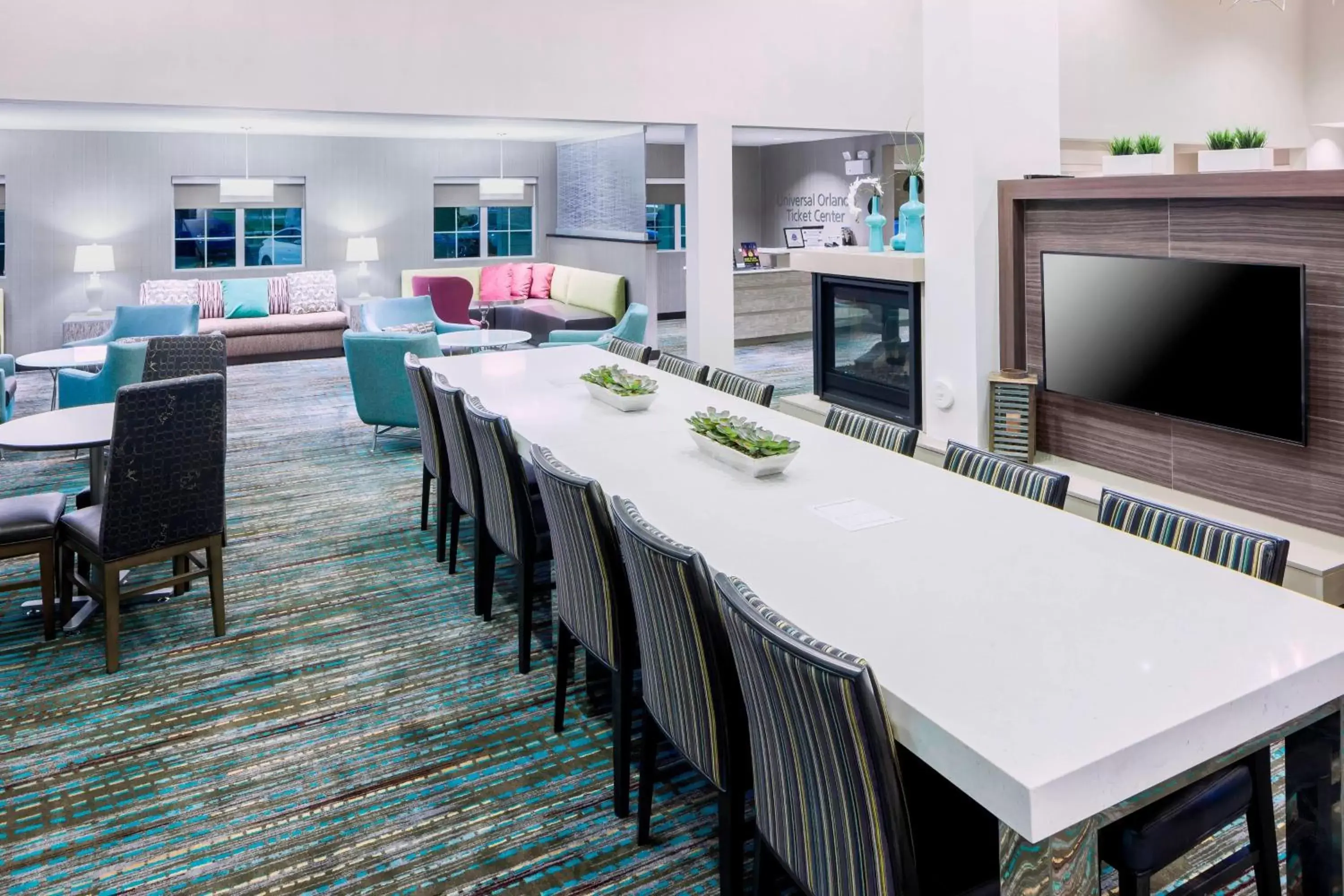 Lobby or reception in Residence Inn by Marriott Near Universal Orlando