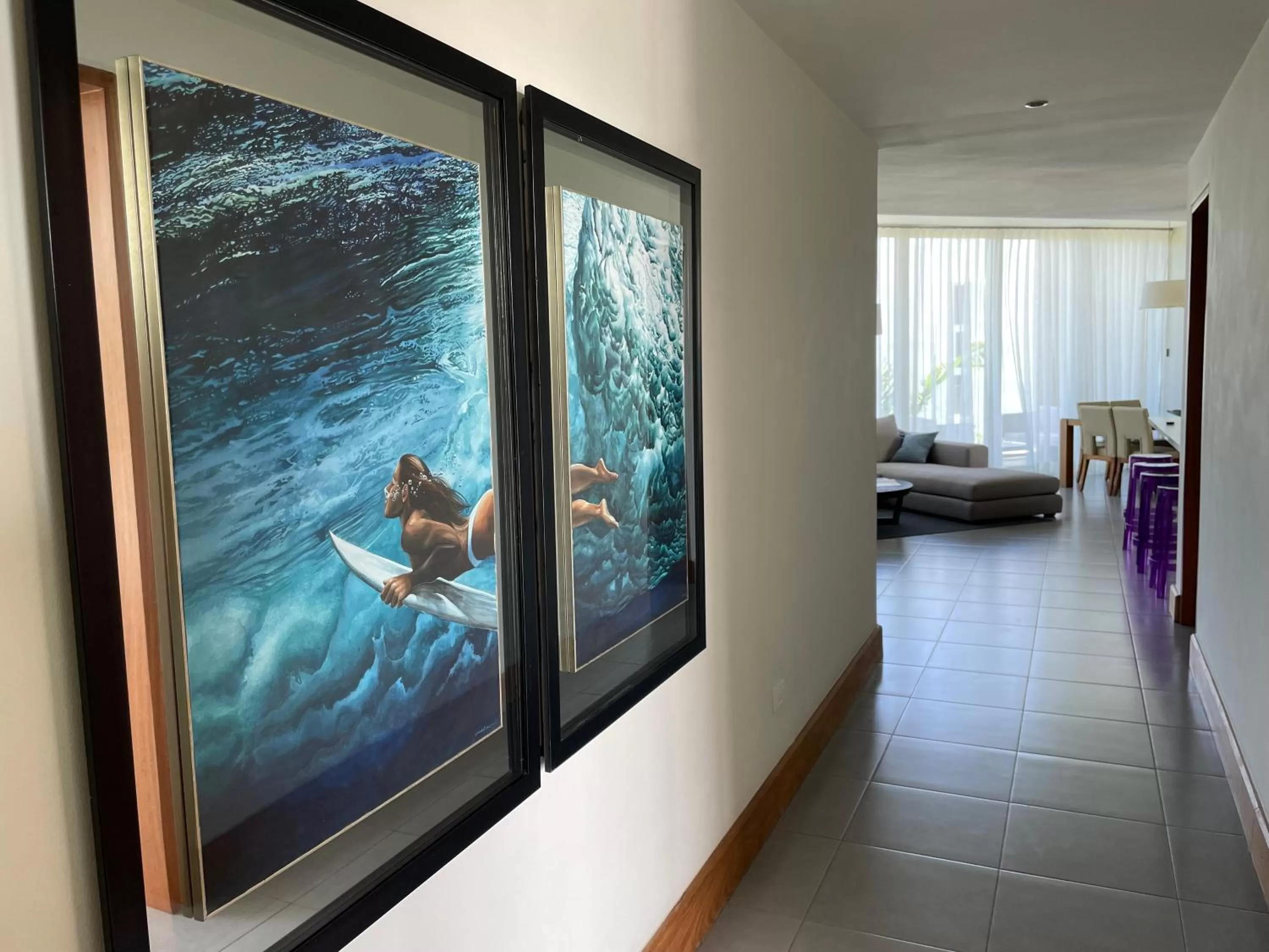 Bed in Ultravioleta Boutique Residences