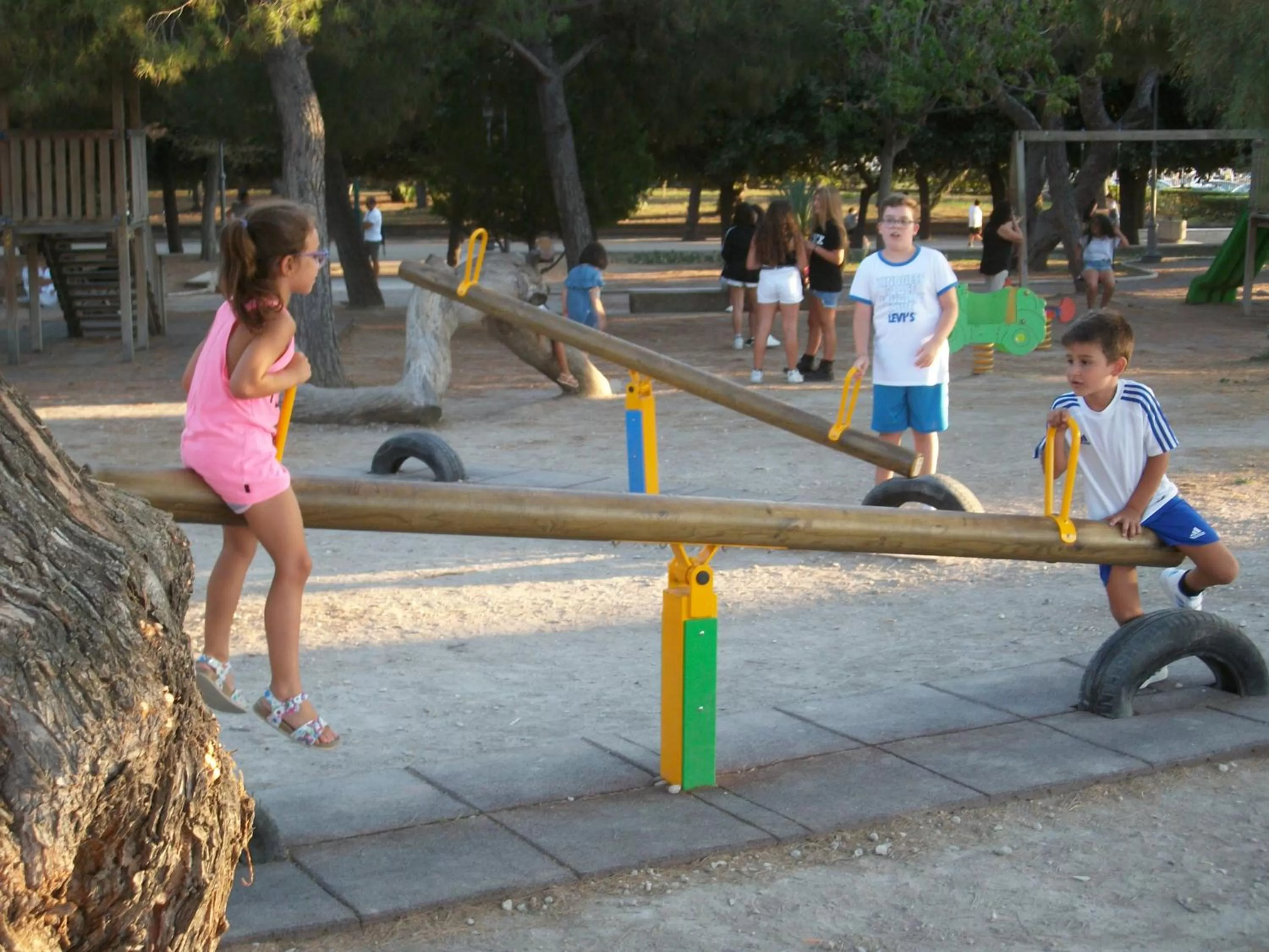 Children play ground in Il faletto