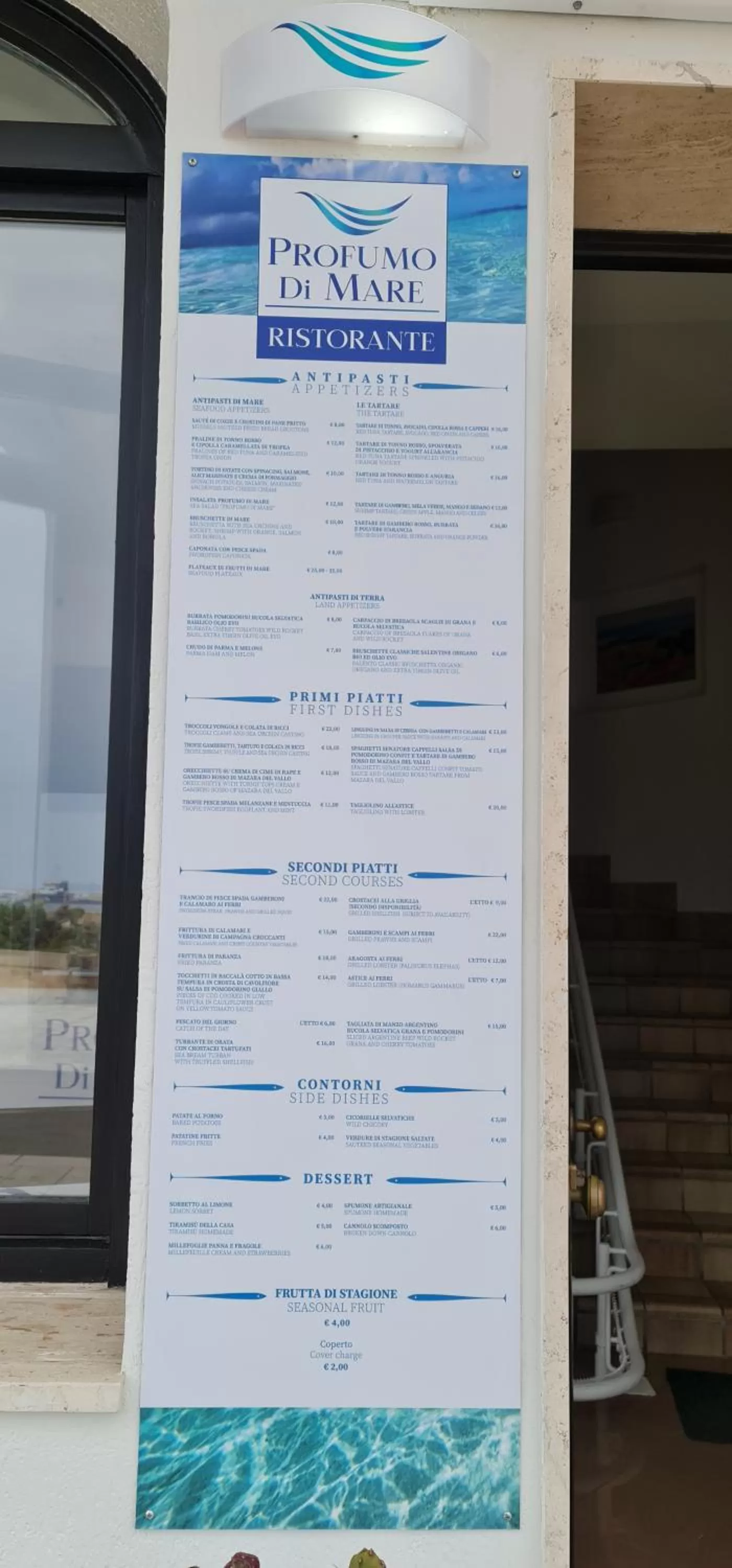 Restaurant/places to eat in Hotel Profumo Di Mare