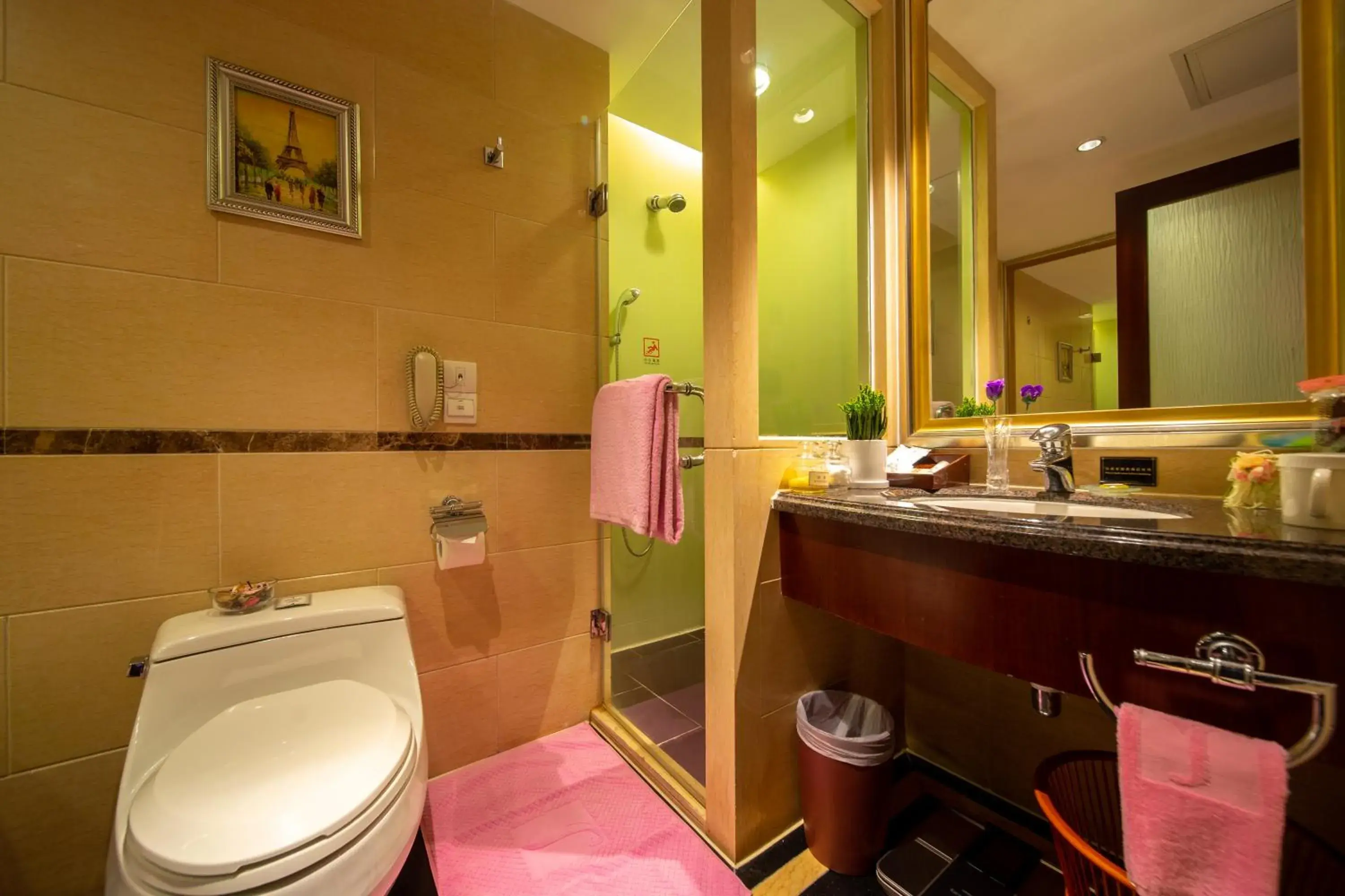 Bathroom in Grand International Hotel