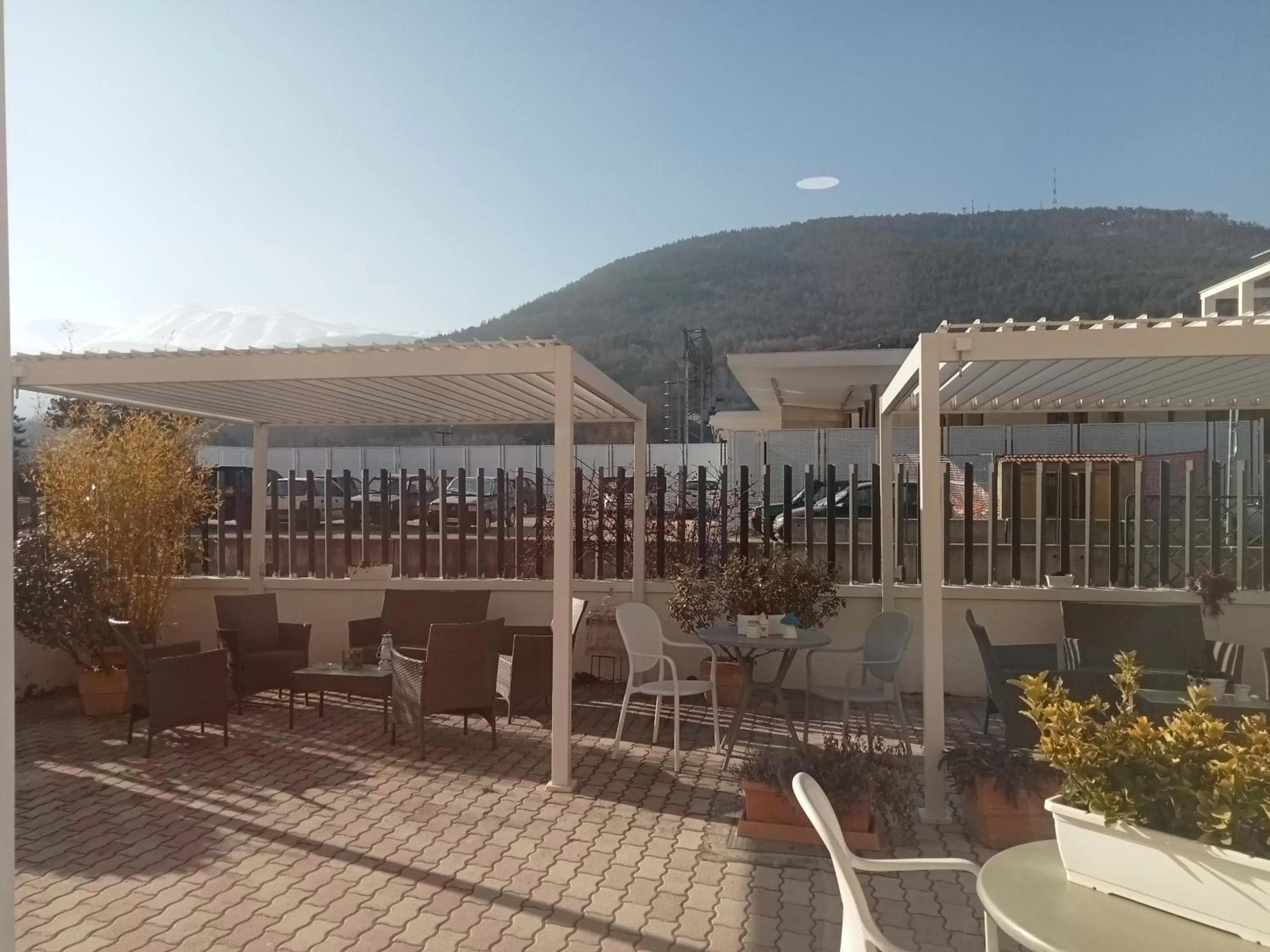 Garden in Hotel Porta Rivera