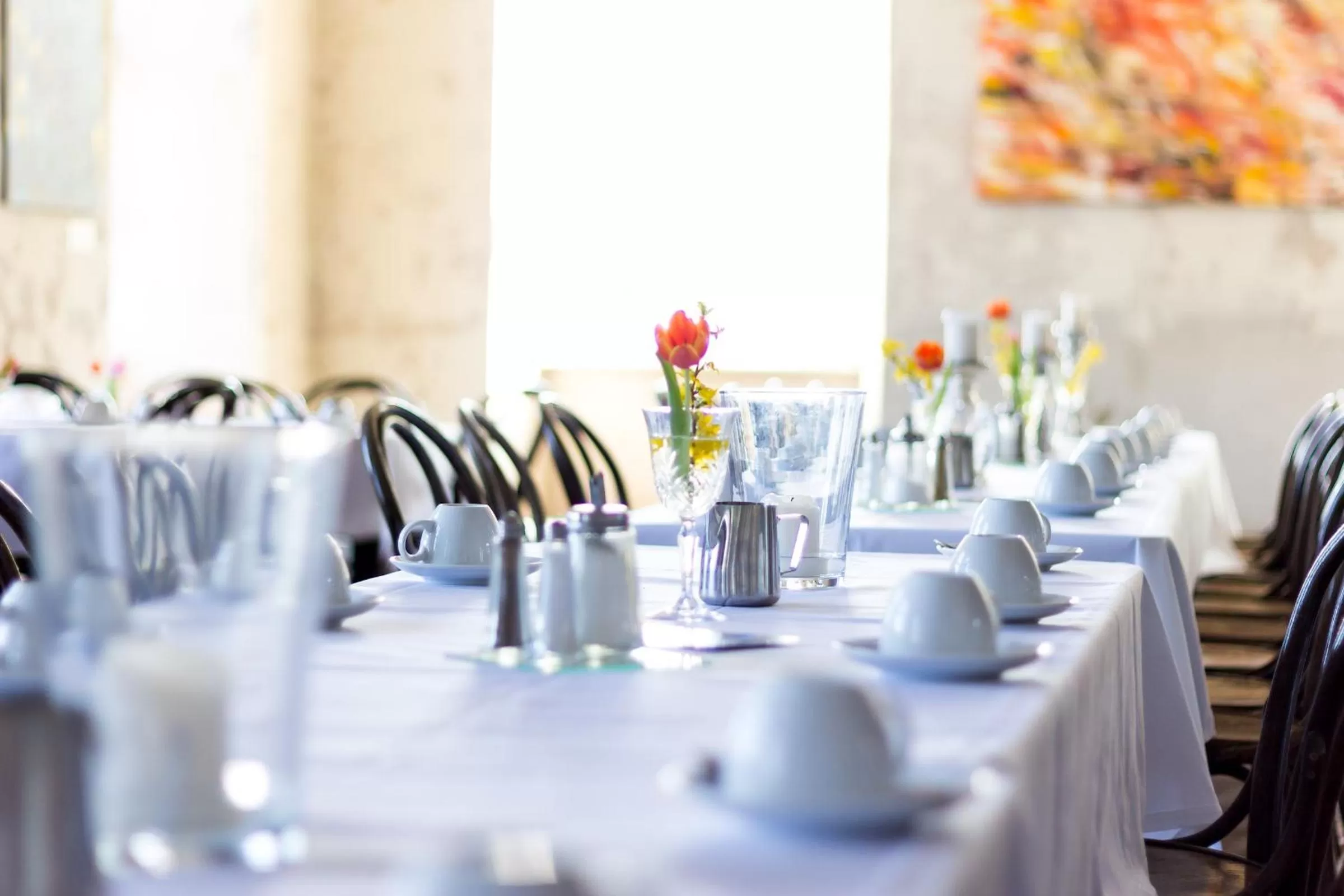 Restaurant/places to eat in Gästehaus Schloss Plaue