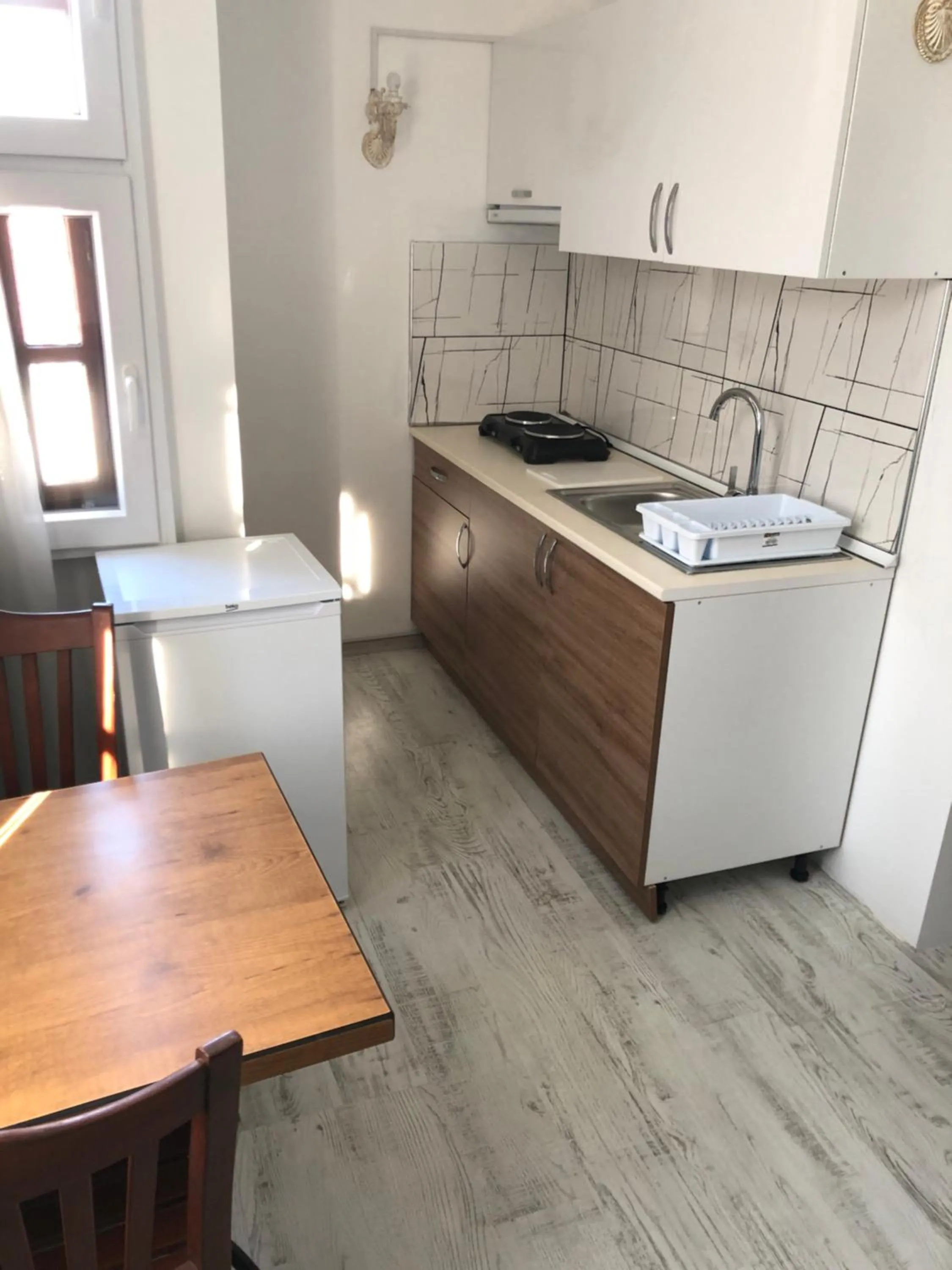 Kitchen or kitchenette in Urcu Hotel