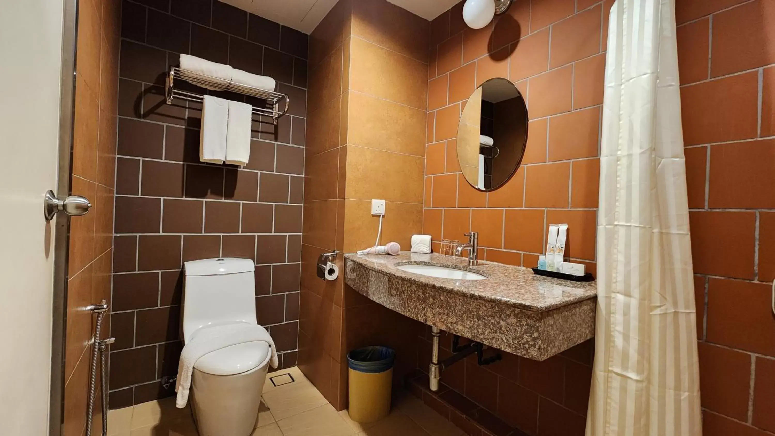 Shower, Bathroom in Swan Garden Hotel