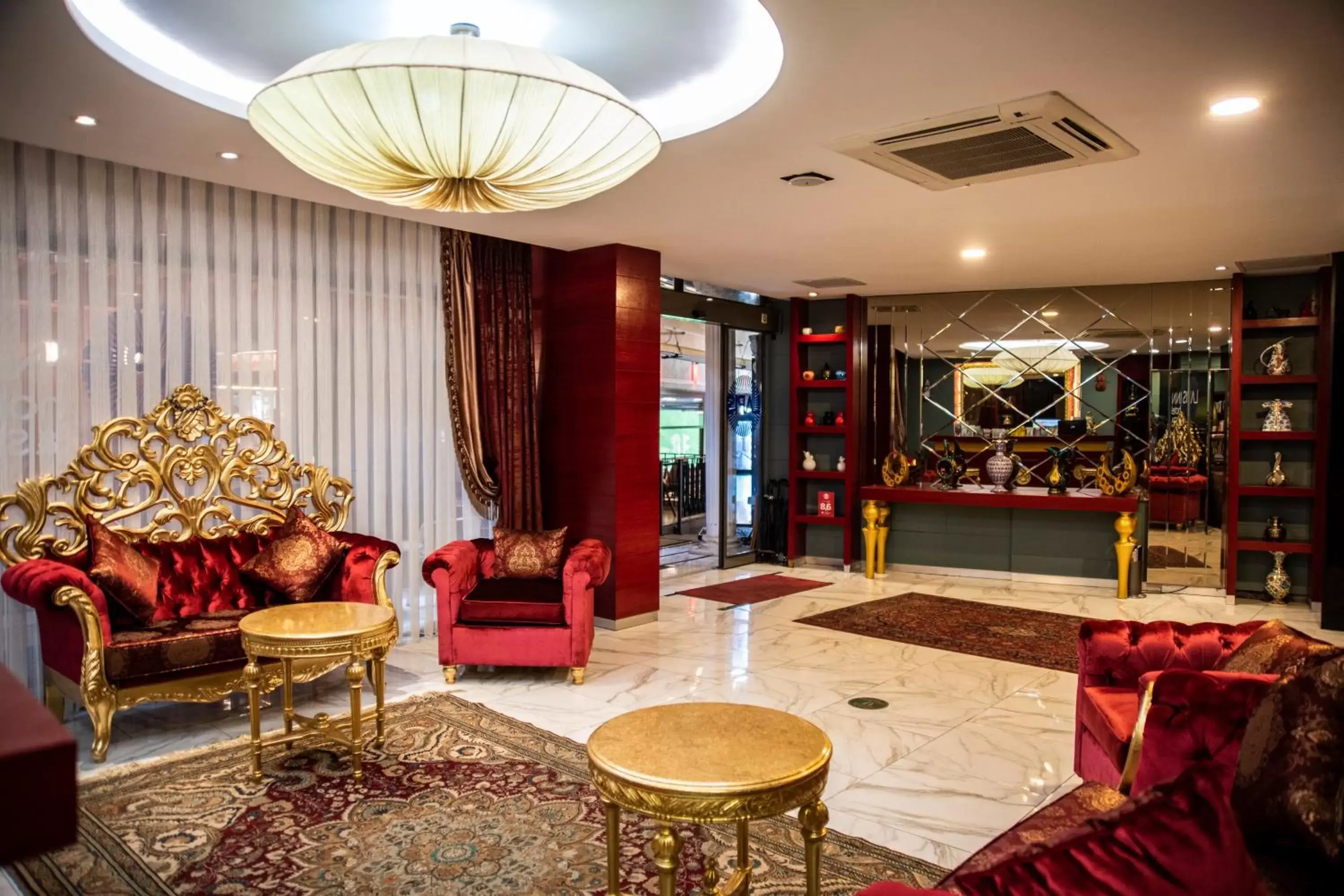 Seating area, Lobby/Reception in Lapis Inn Hotel & Spa ( Ex. Ambassador Hotel)