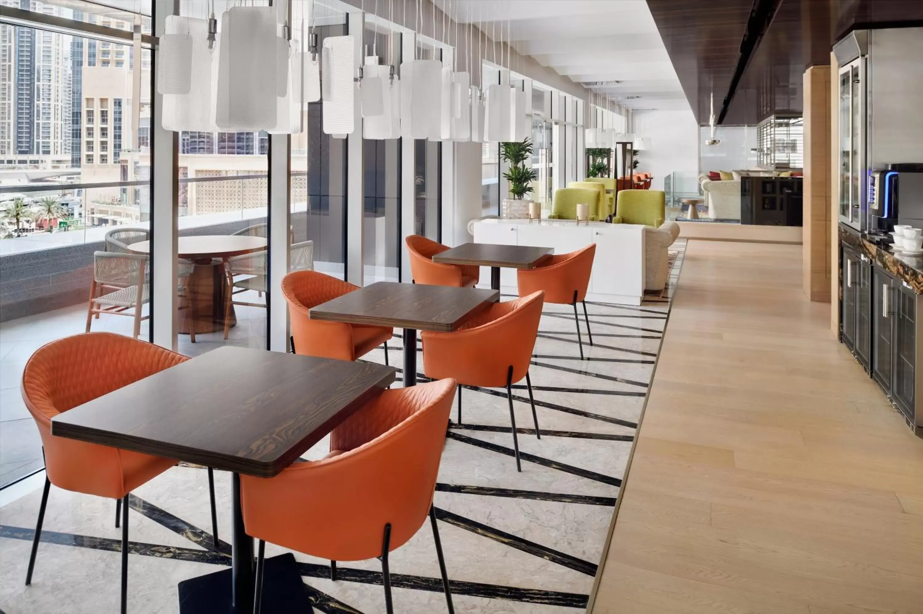 Photo of the whole room, Lounge/Bar in Crowne Plaza Dubai Marina, an IHG Hotel