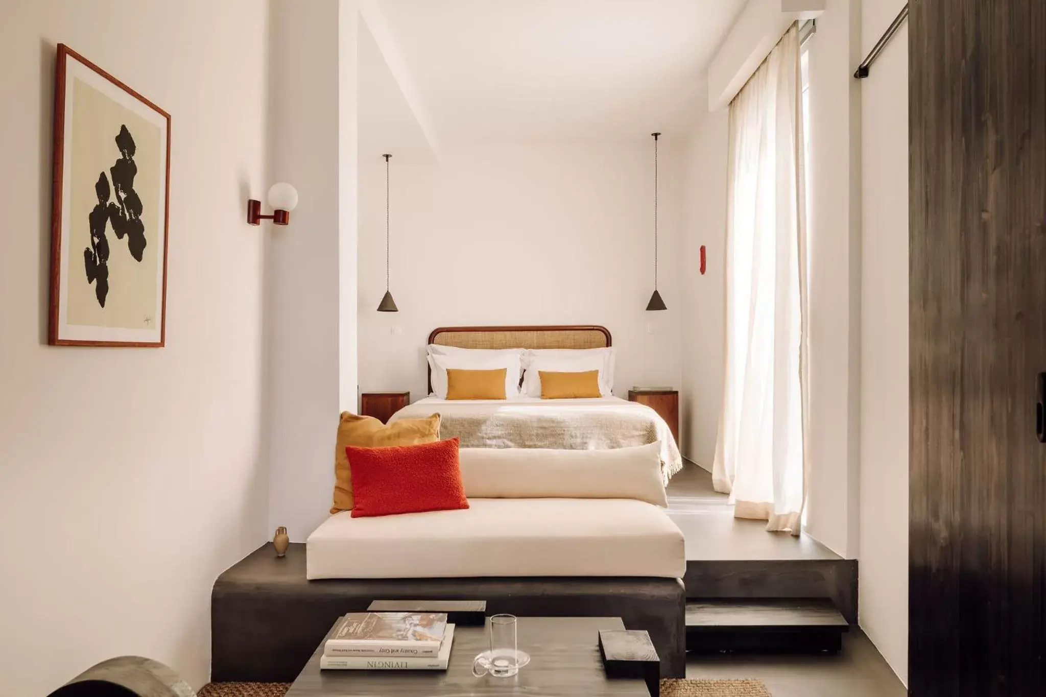 Bedroom, Bed in White Exclusive Suites & Villas