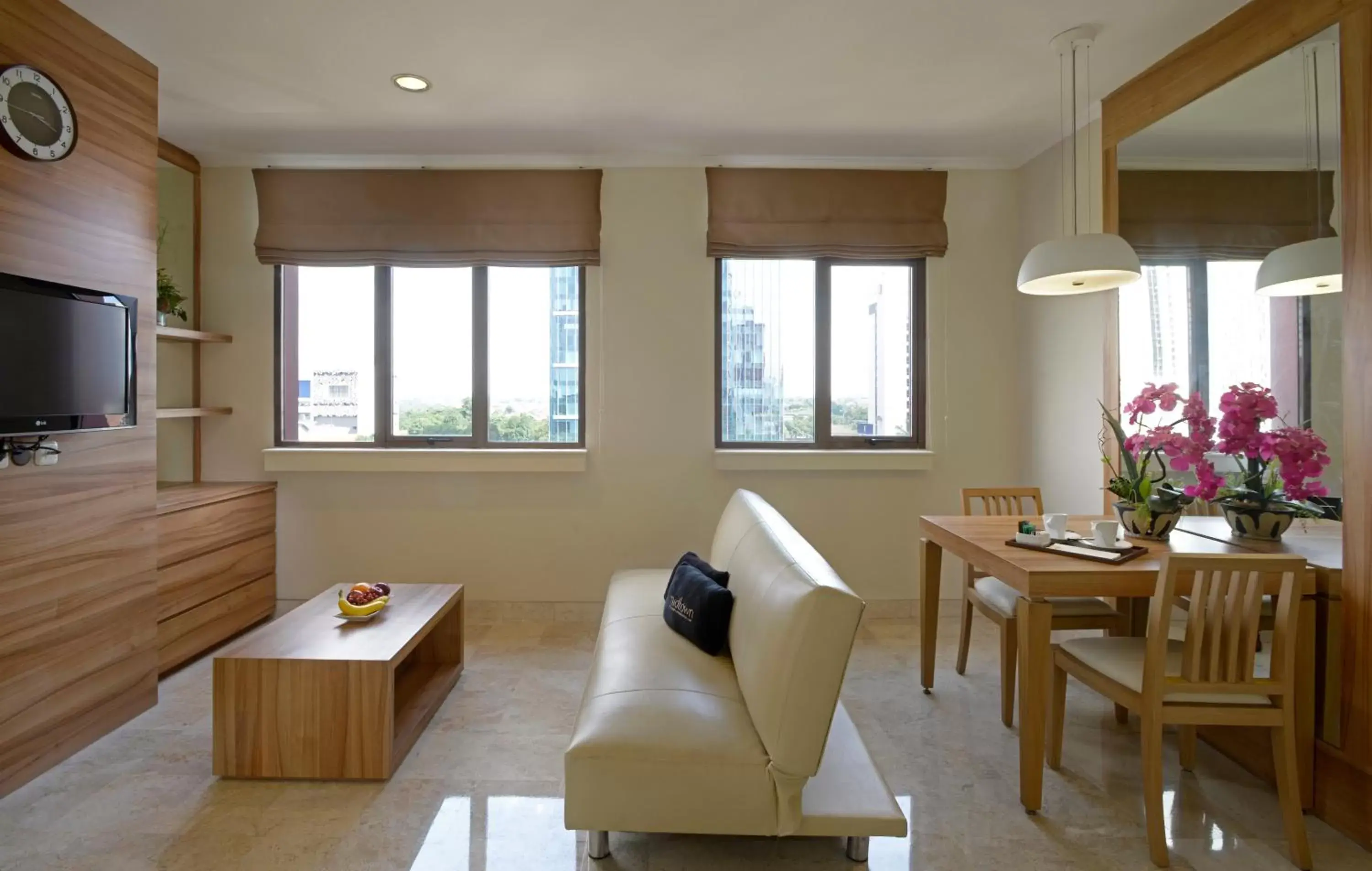 Living room in Midtown Residence Simatupang Jakarta