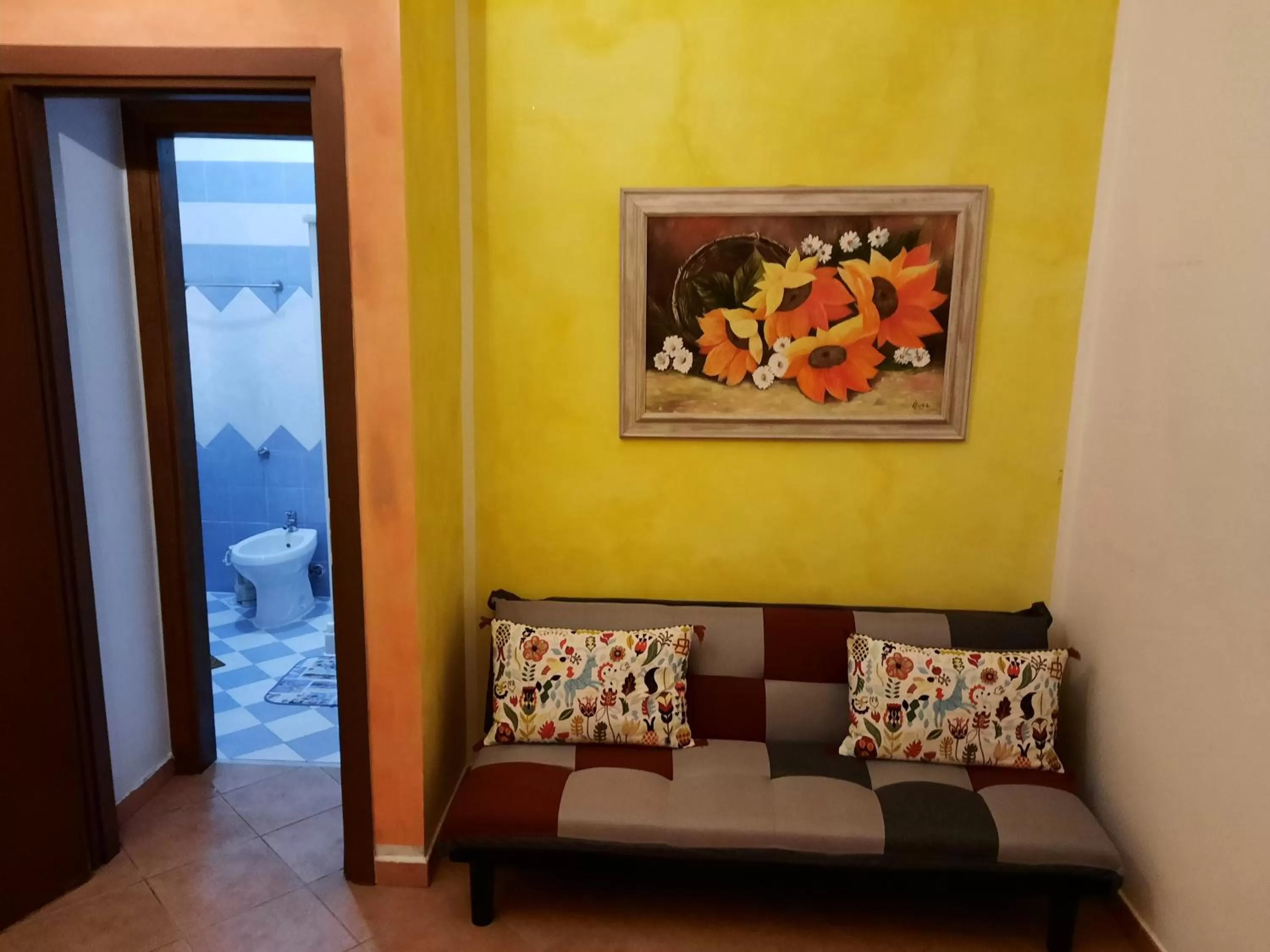 Living room, Seating Area in Nostra Casa suite