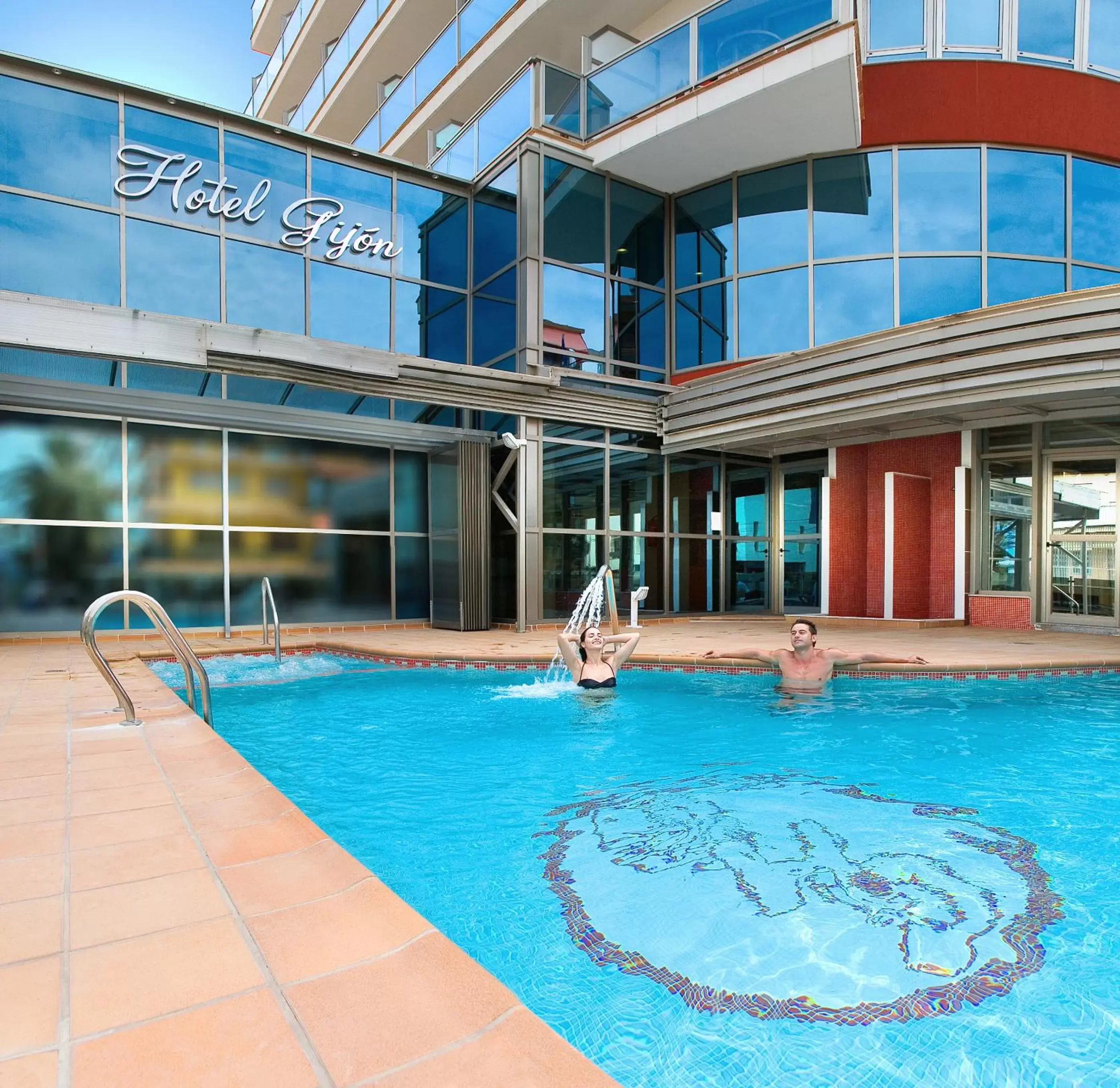 Swimming Pool in Hotel RH Gijón & Spa