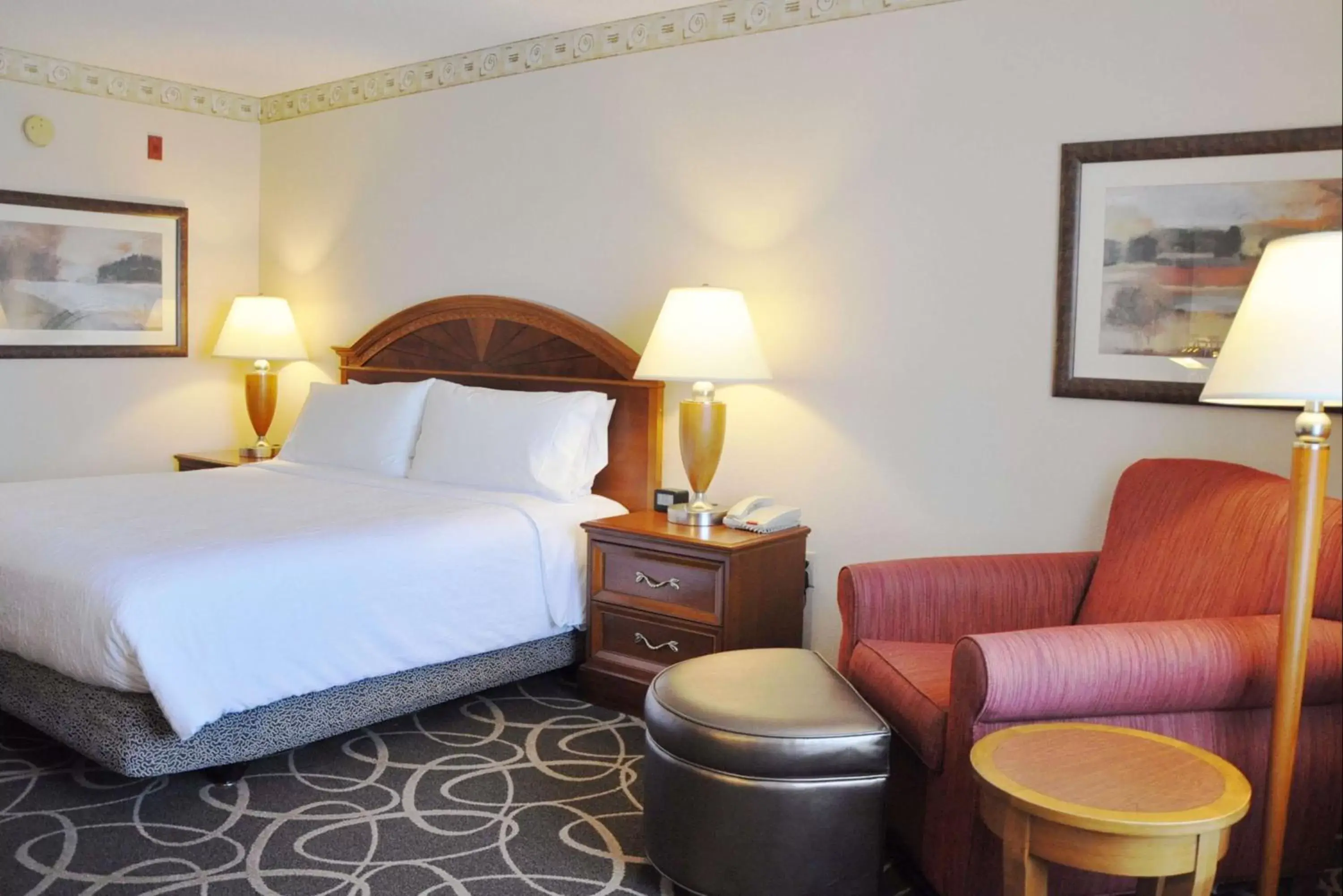 Living room, Bed in Hilton Garden Inn Gettysburg