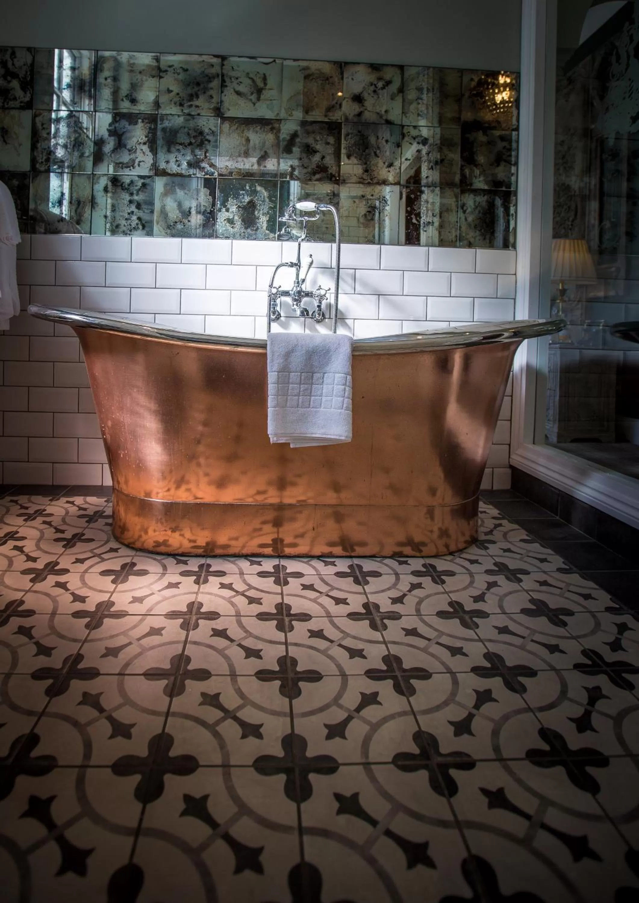 Bathroom in Bowburn Hall Hotel