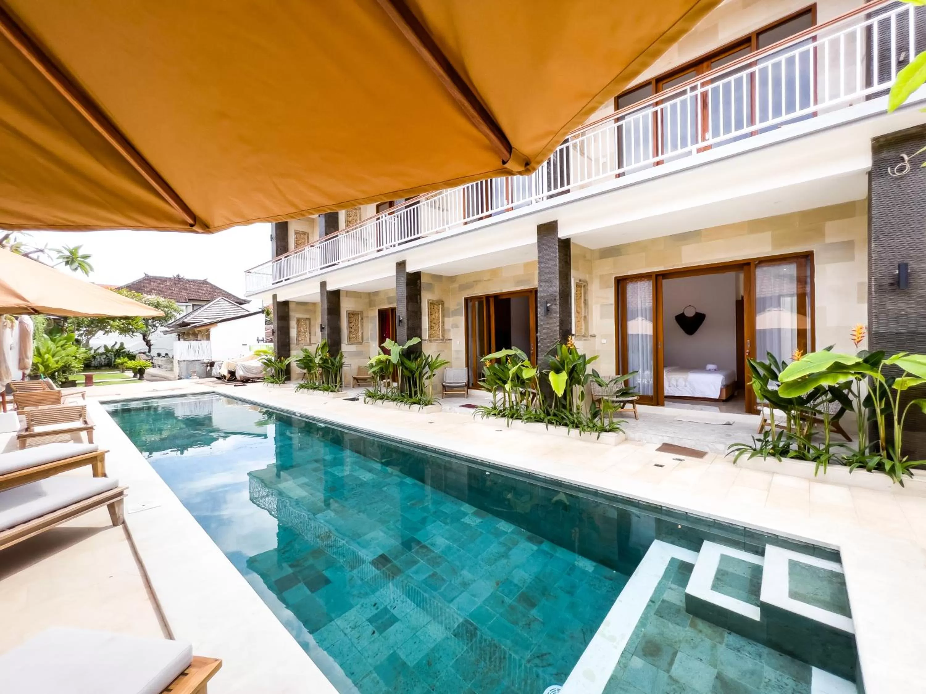 Property building, Swimming Pool in Puspa Ayu Villas & Apartments