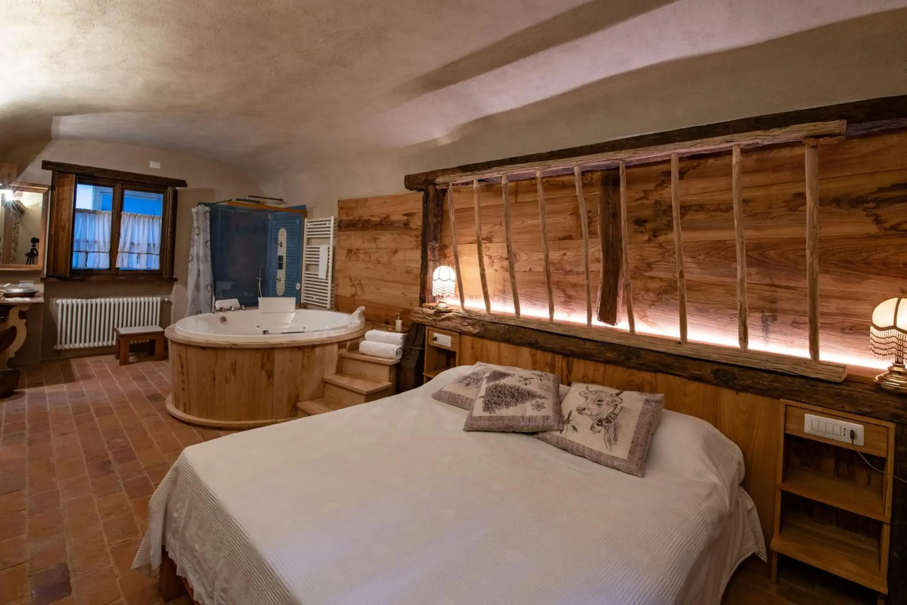 Bed in AGRITURISMO IL SOGNO DELLA VITA RESORT