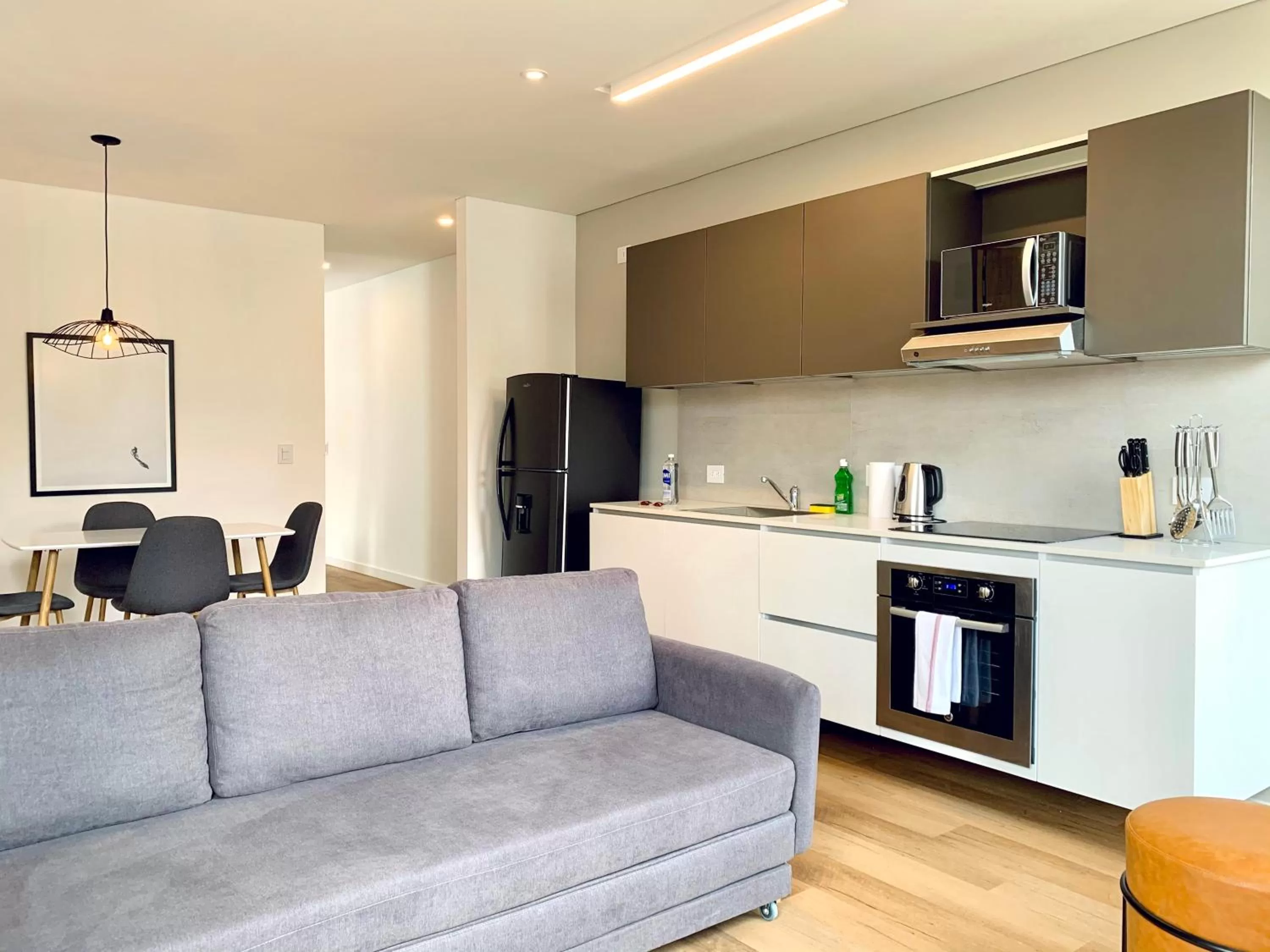 Kitchen/Kitchenette in Kubik apartments in Exclusive Virrey