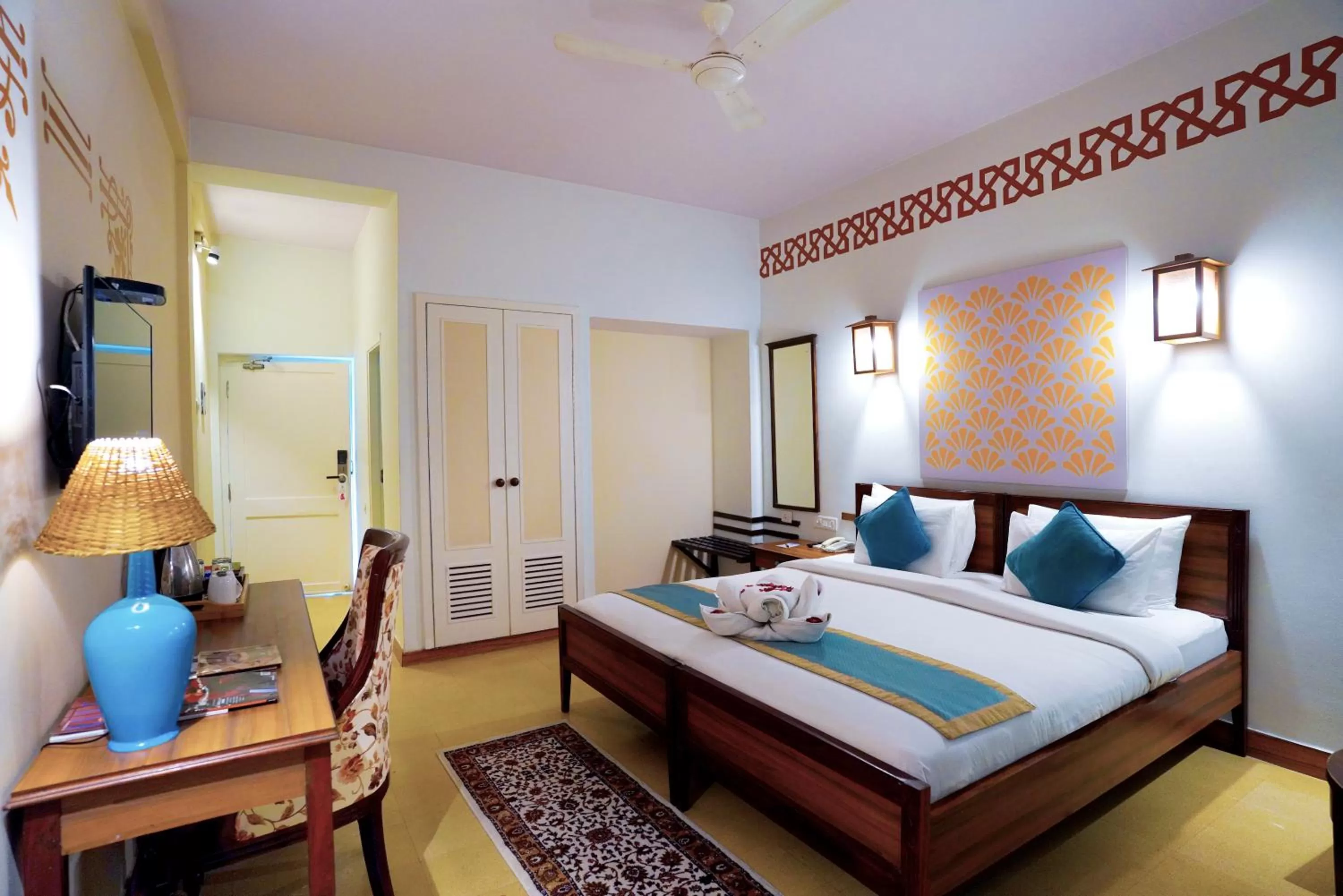 Bed in Yog Niketan By Sanskriti