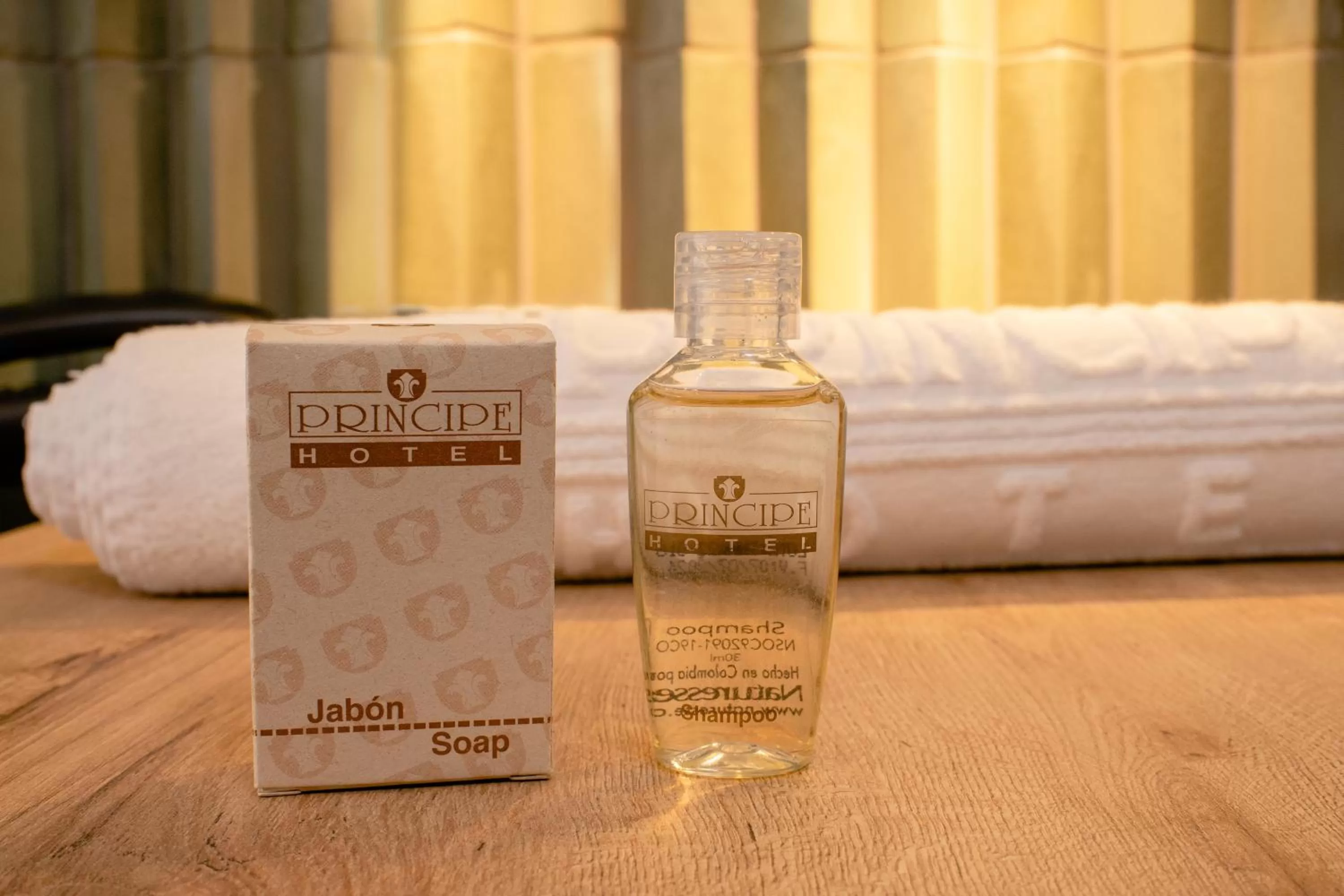 Bed in Hotel Principe