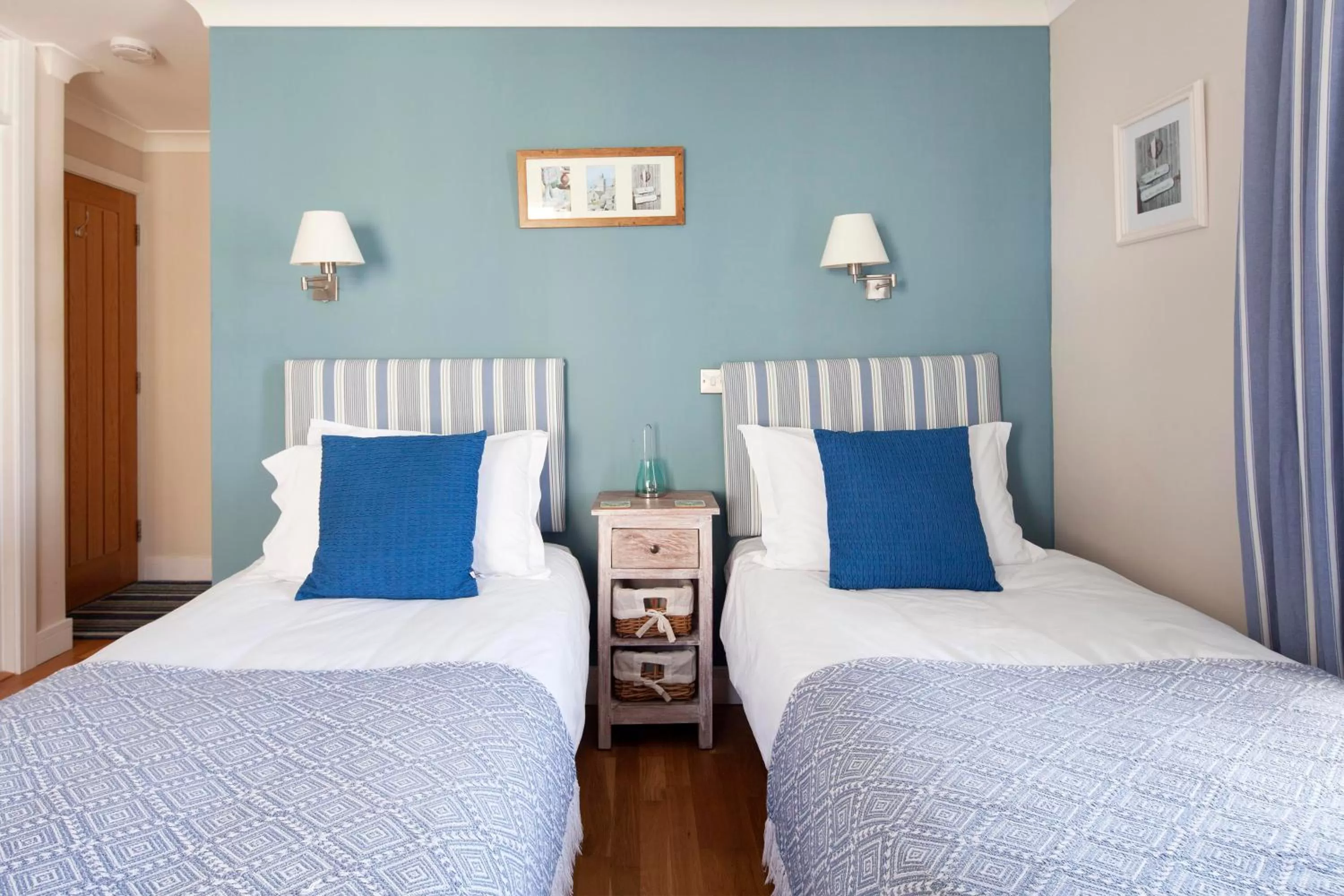 Bed in The Artist Loft, Ensuite Guest Rooms, Porthleven