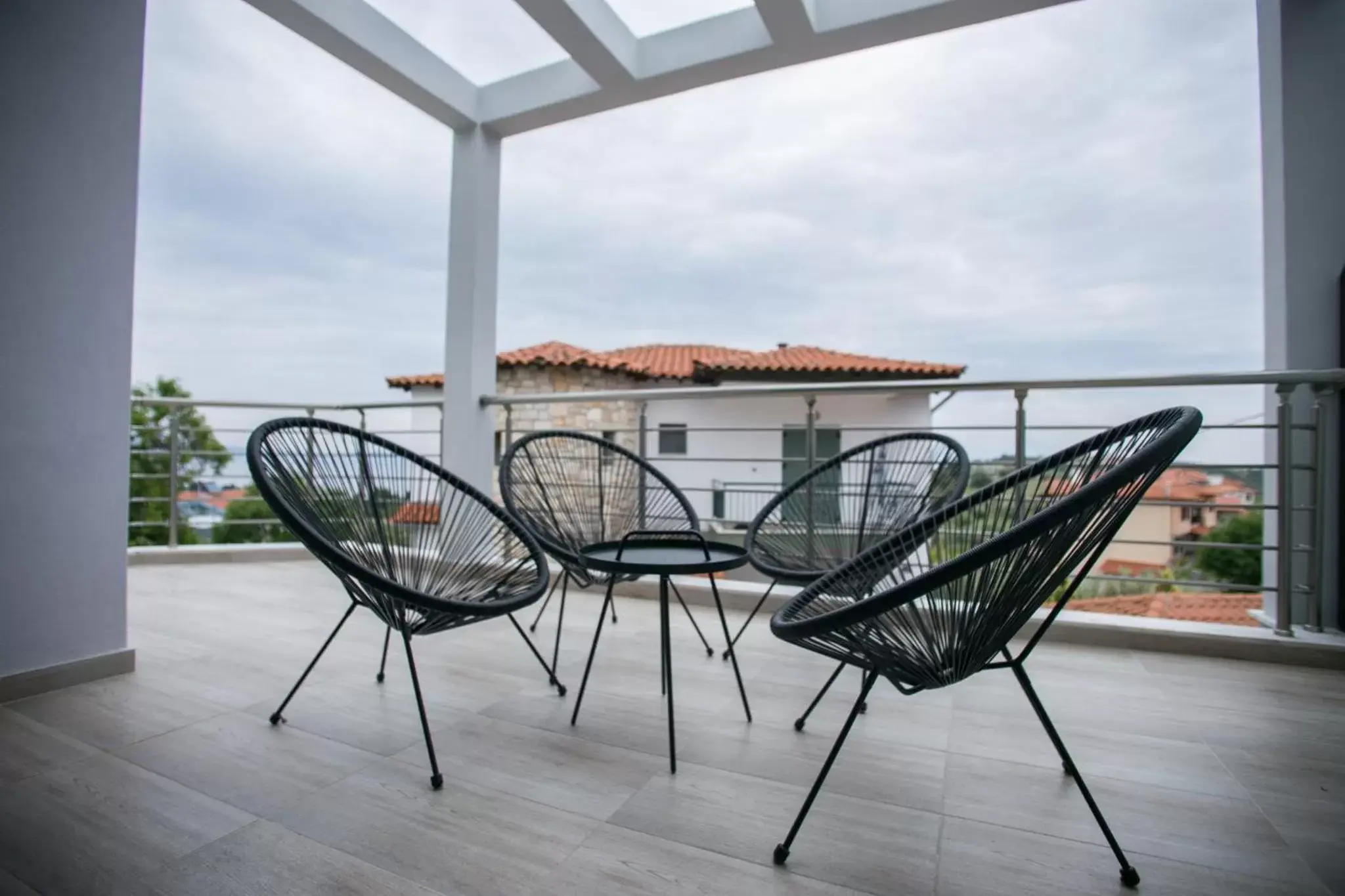 Balcony/Terrace in Anemos Luxury Apartments