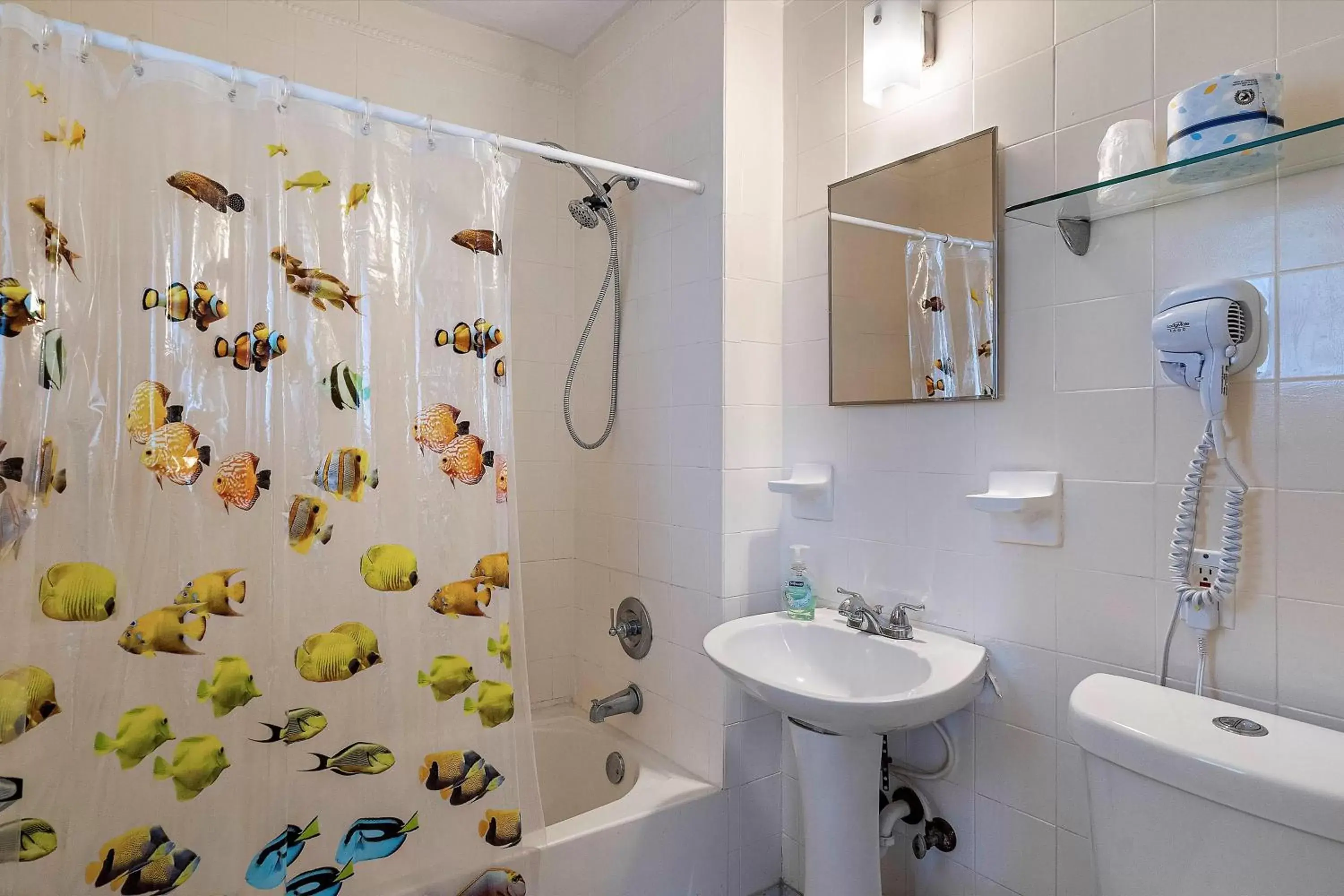 Bathroom in Blind Pass Resort Motel