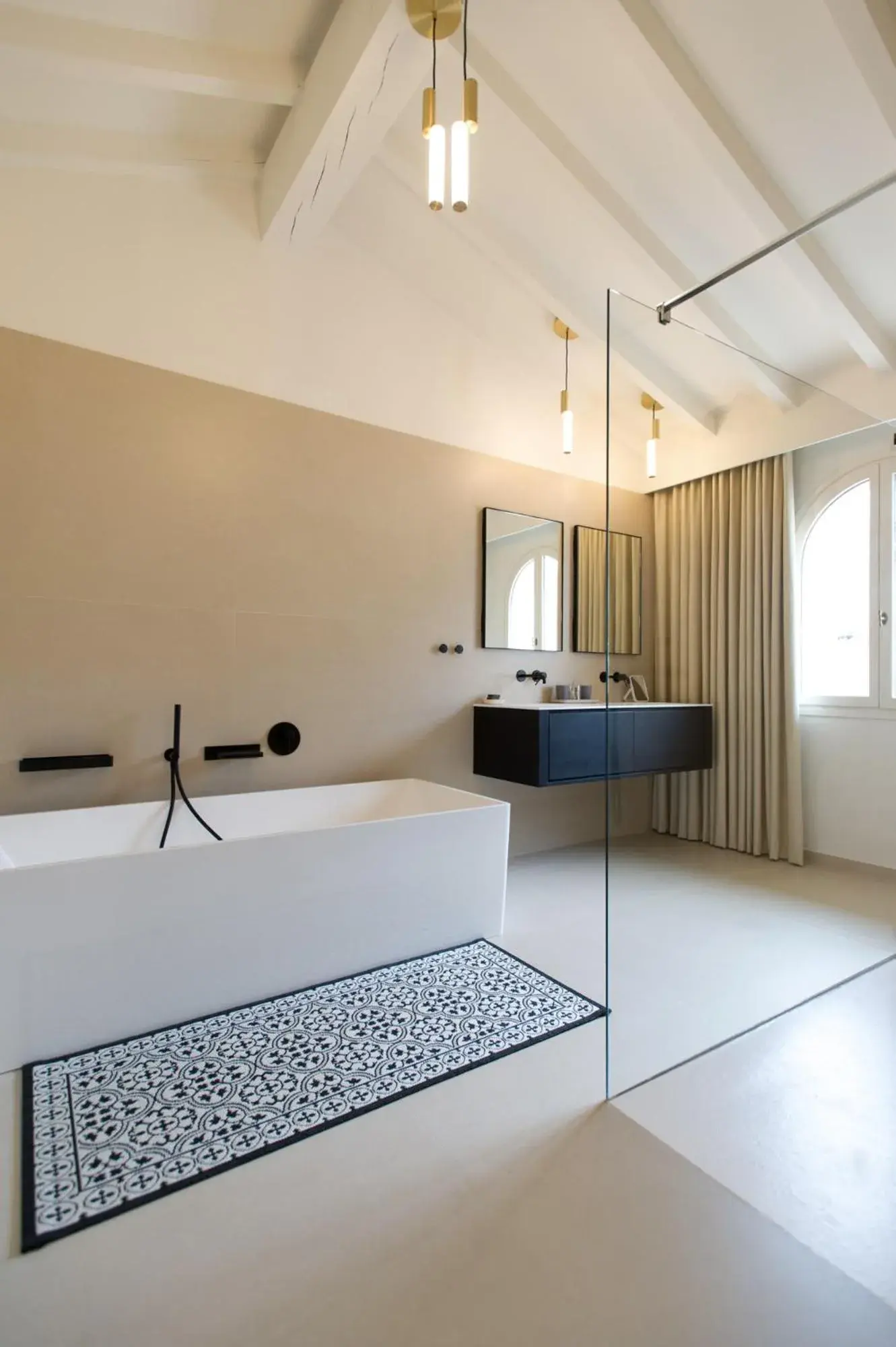 Bathroom, Kitchen/Kitchenette in Hotel Spa Genovese