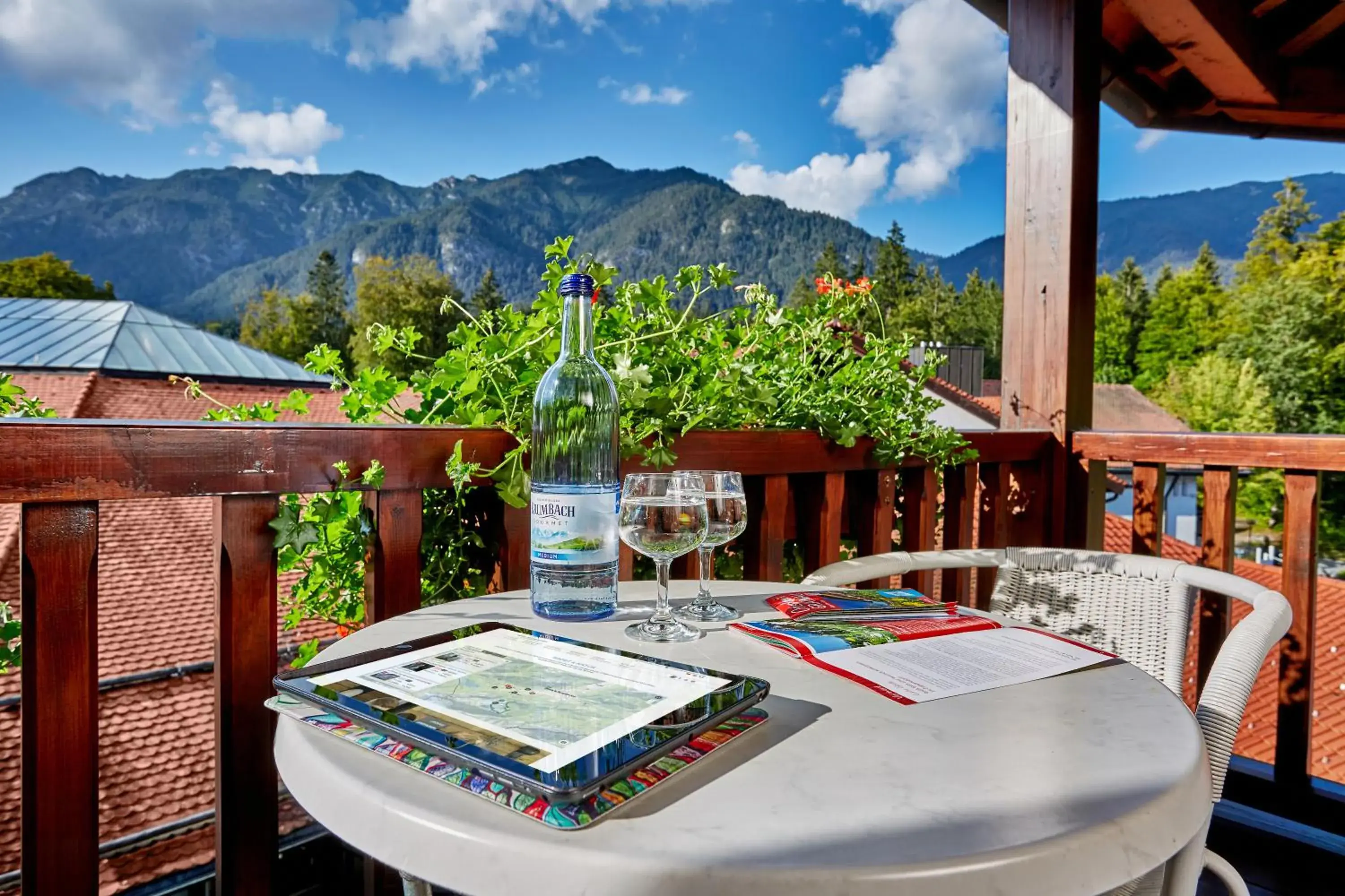 Balcony/Terrace in Hotel am Badersee