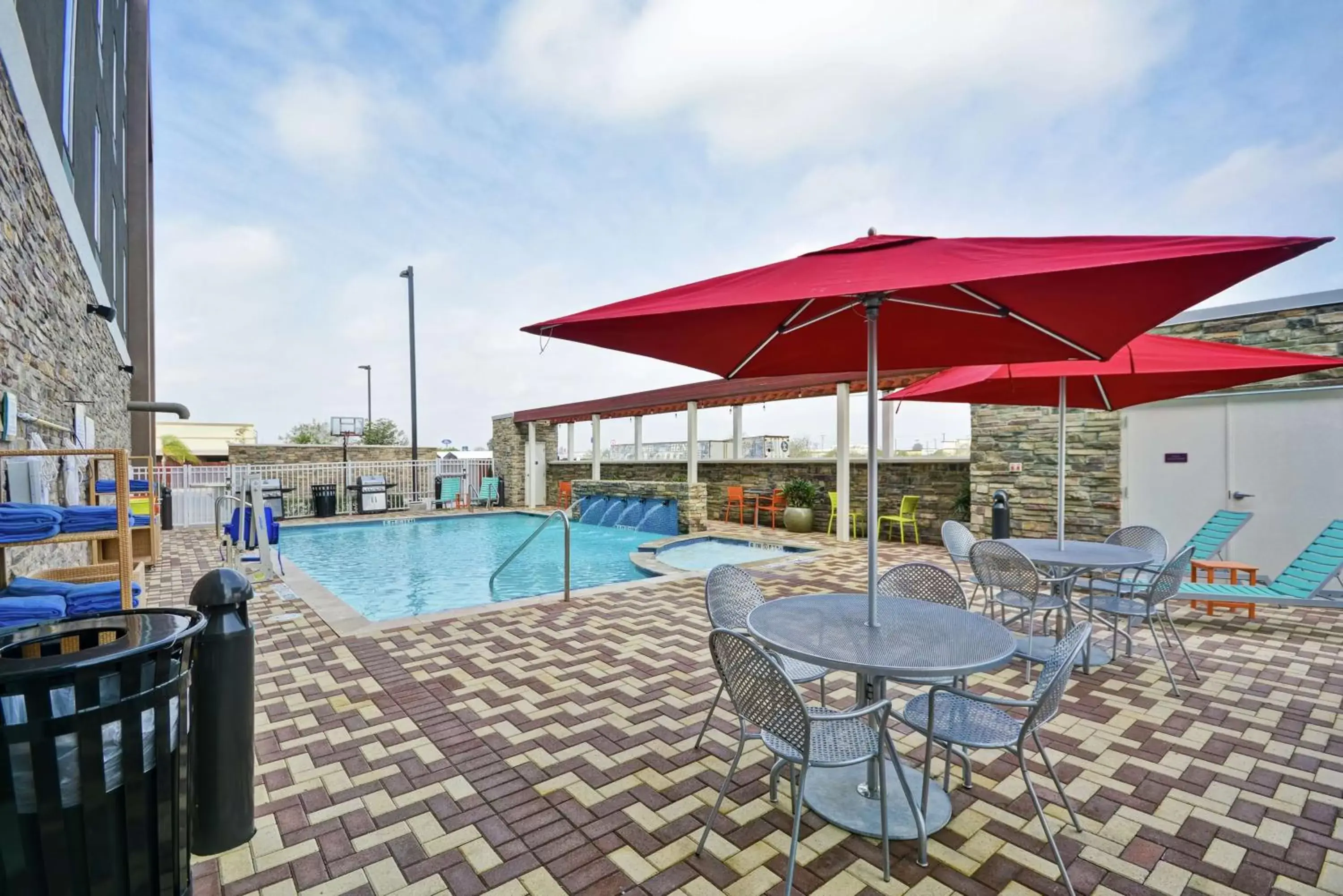 Pool view, Swimming Pool in Home2 Suites by Hilton Brownsville