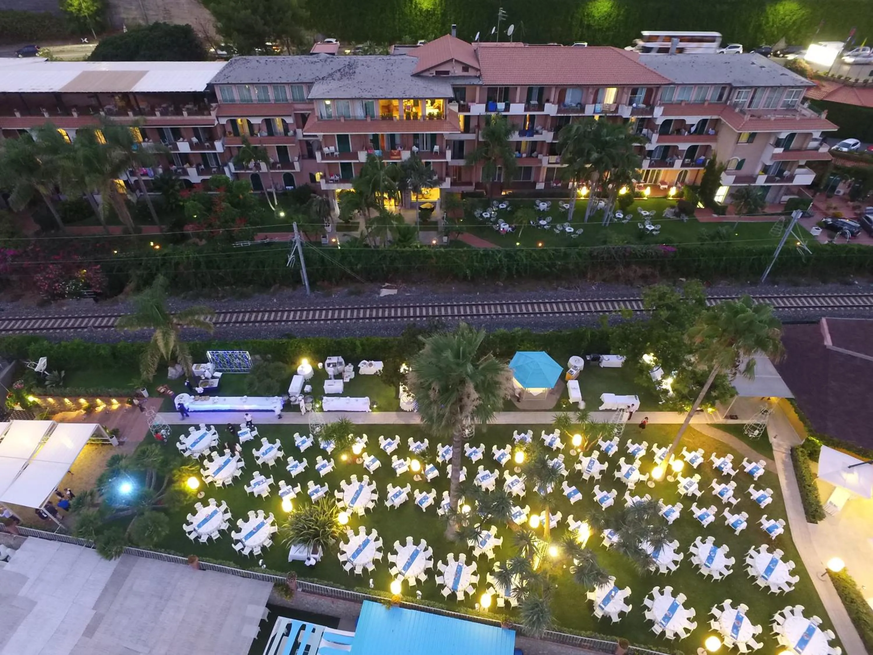 Garden in Hotel Caparena