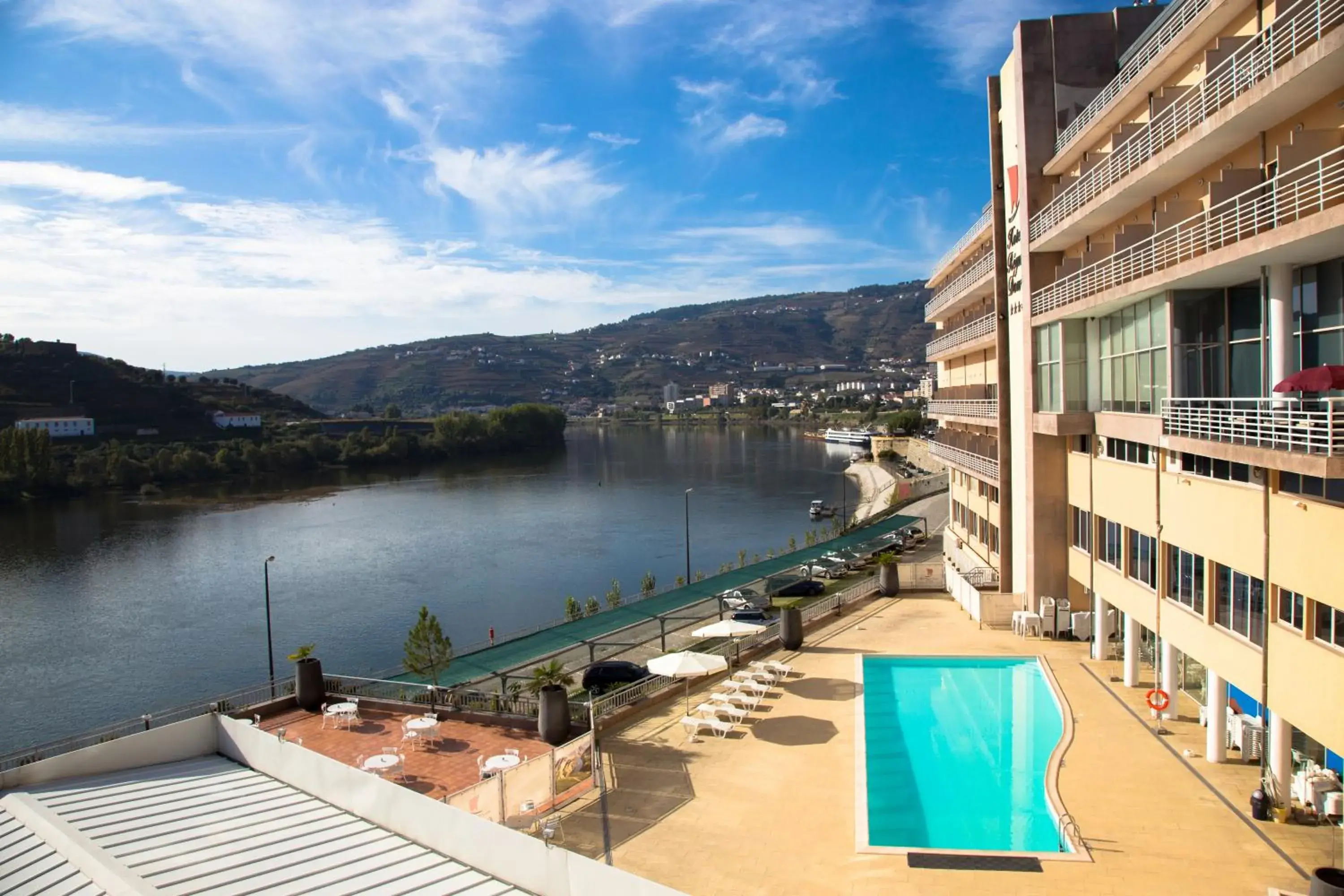 View (from property/room), Pool View in Hotel Regua Douro