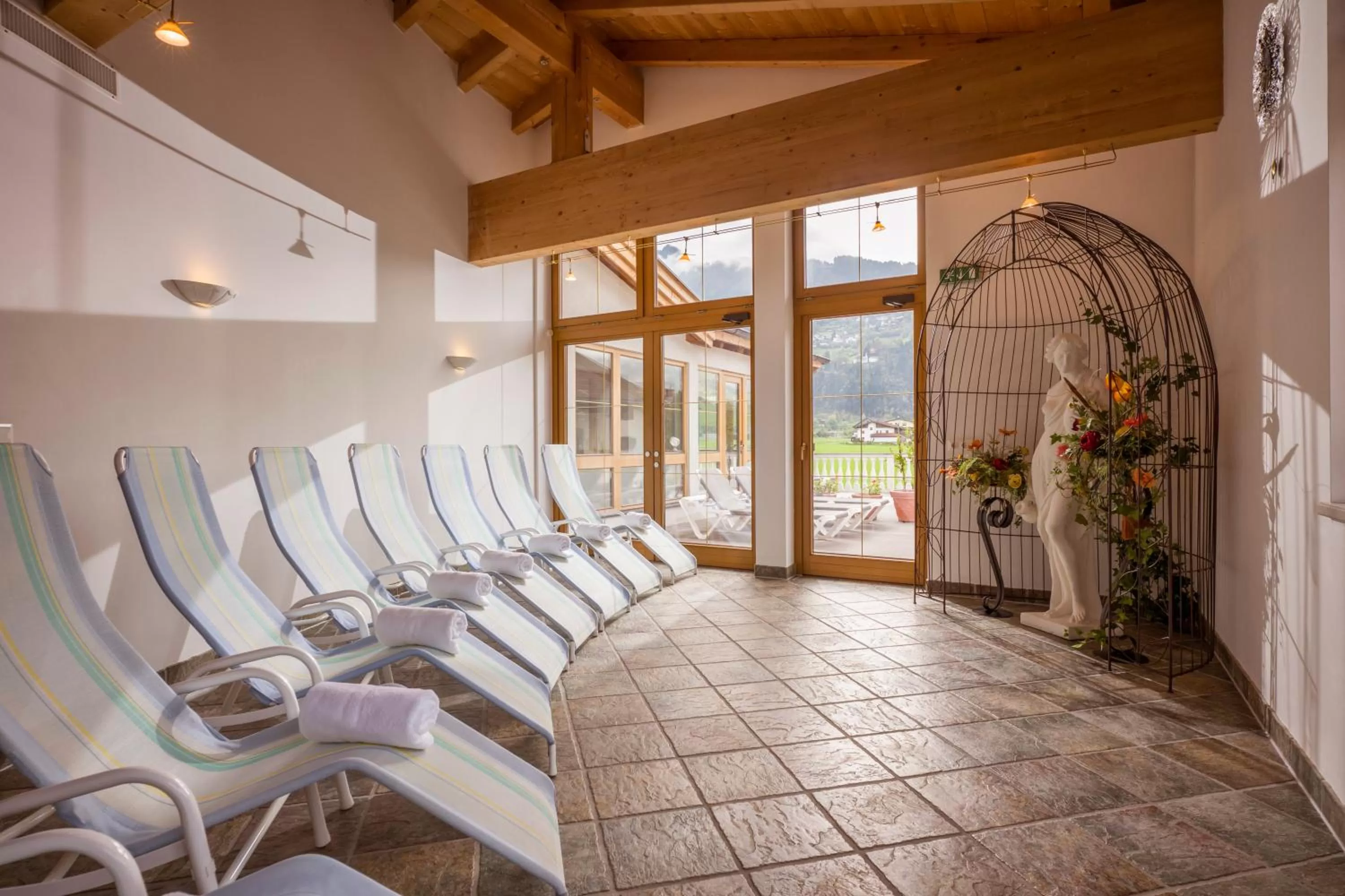 Sauna in Alpenhof Hotel Garni Suprême